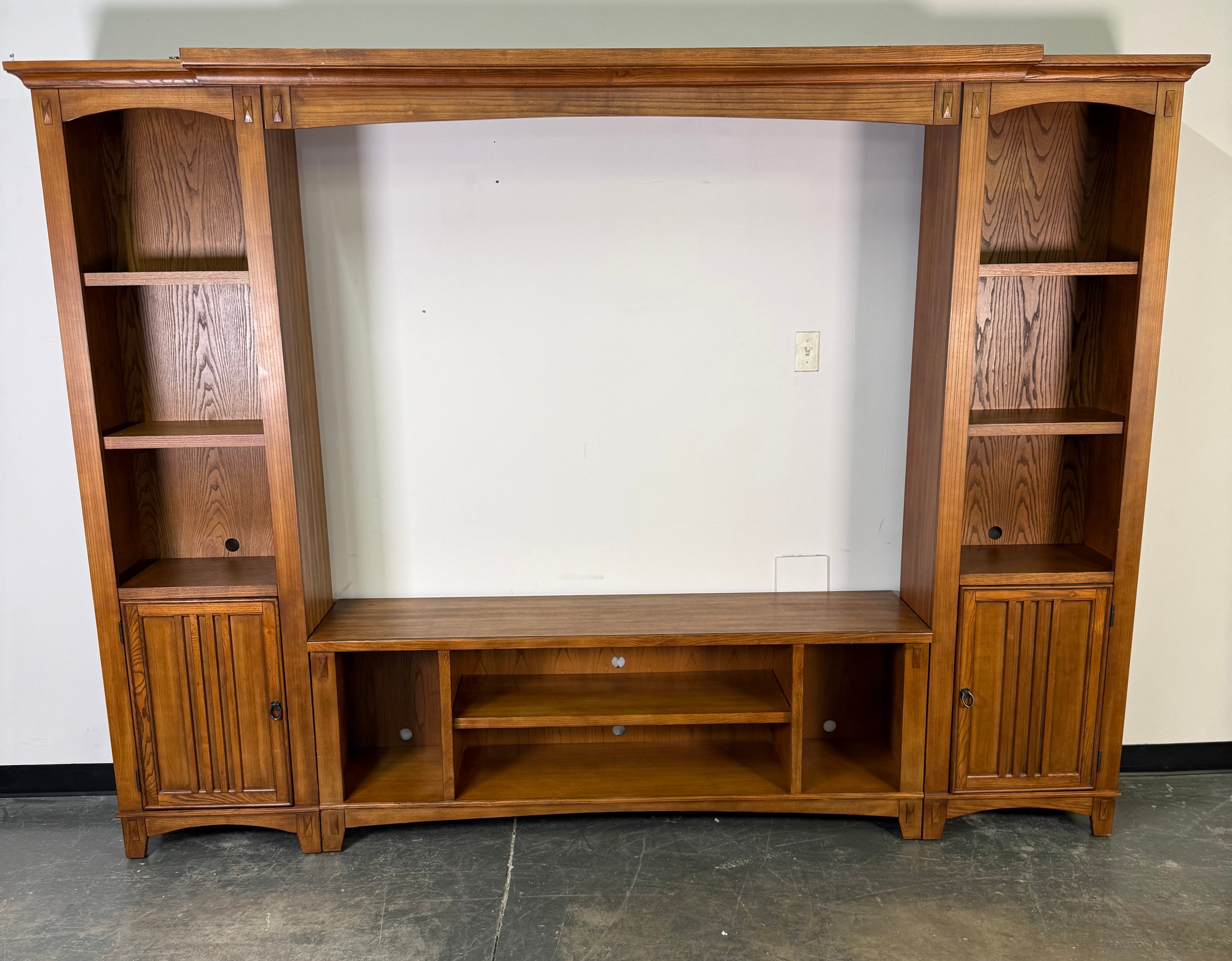 Beautiful 4-Piece Entertainment Center