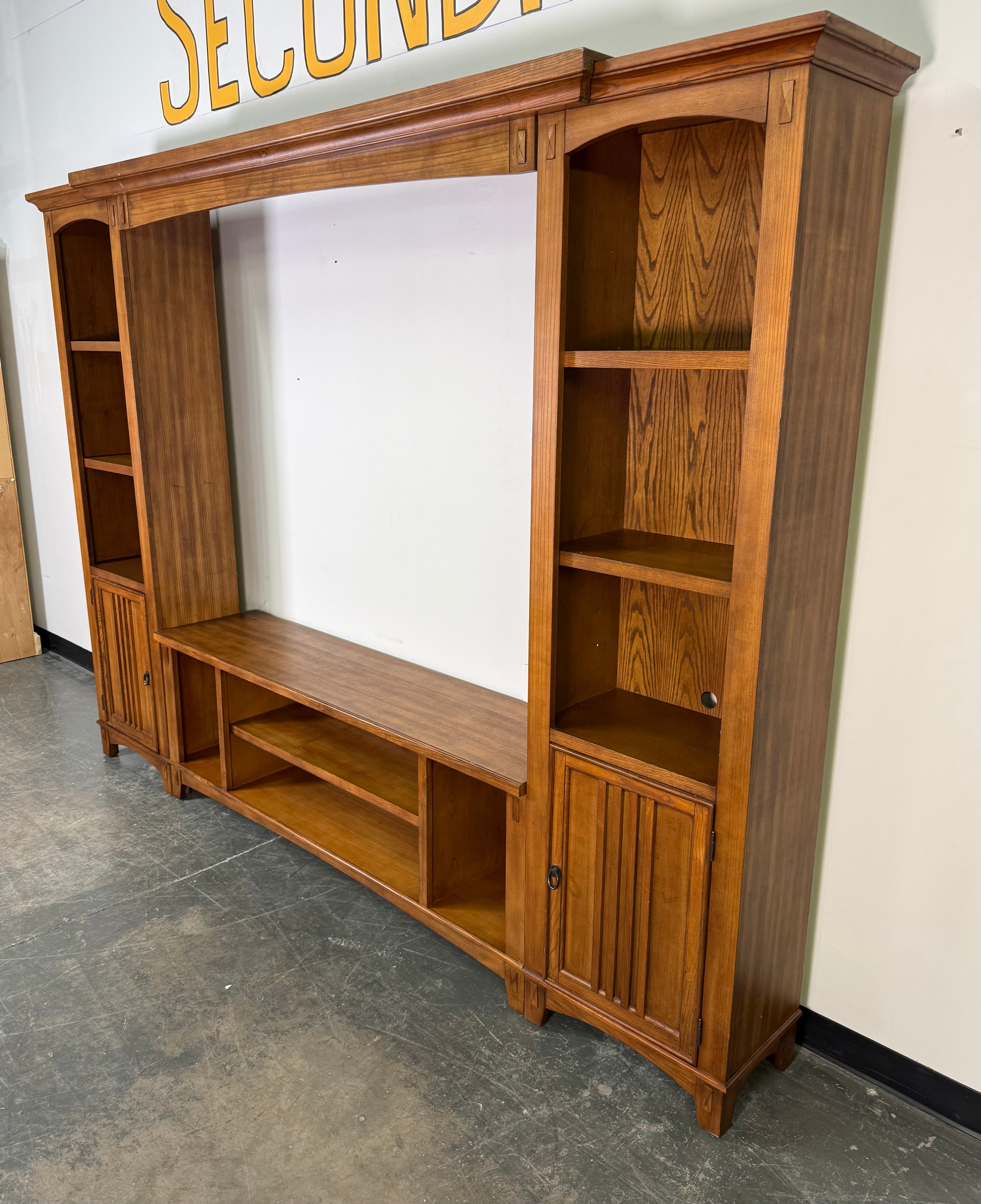 Beautiful 4-Piece Entertainment Center