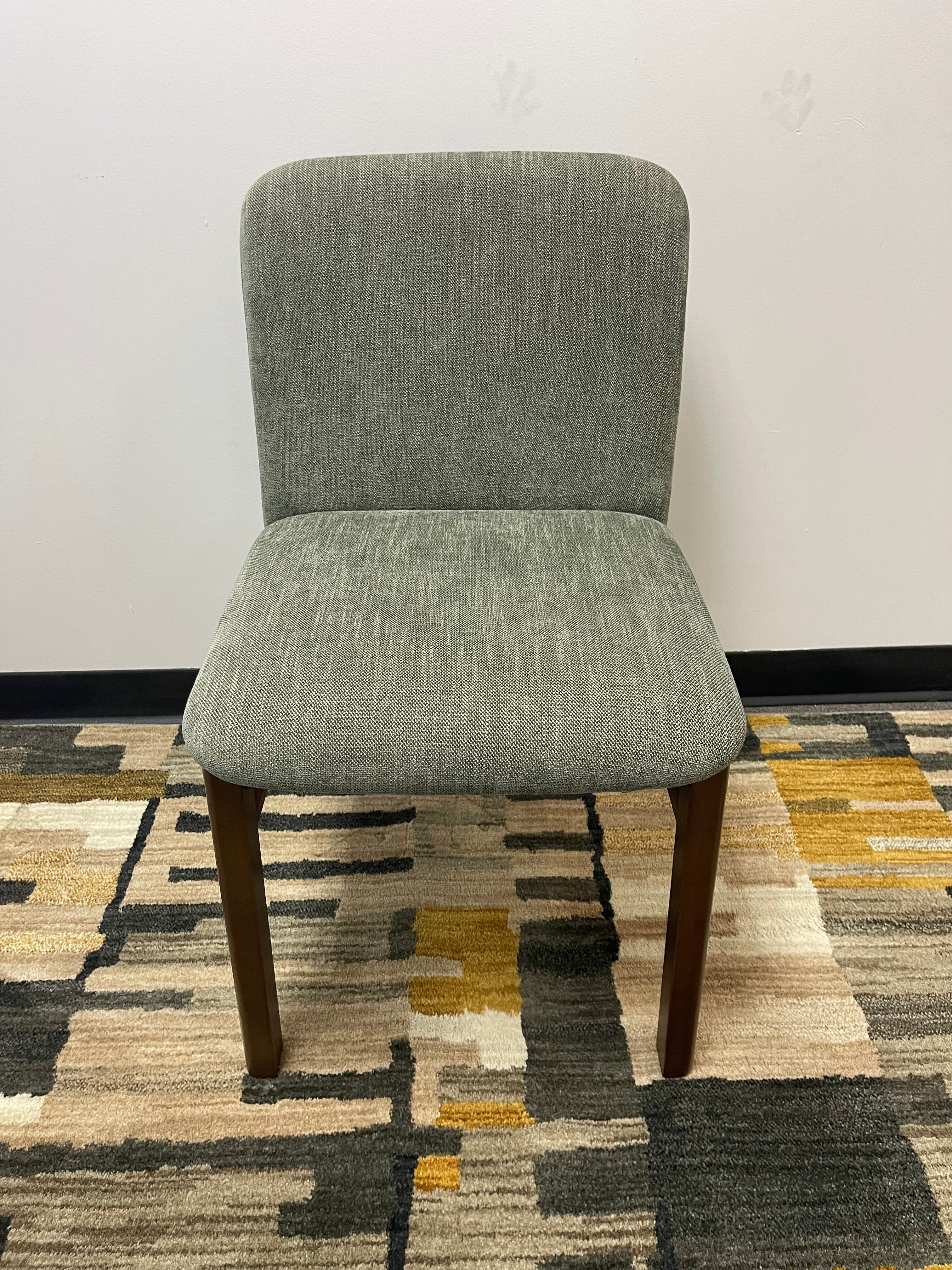 Article Mid-Century Dining Chairs in Sage Green – Set of 2