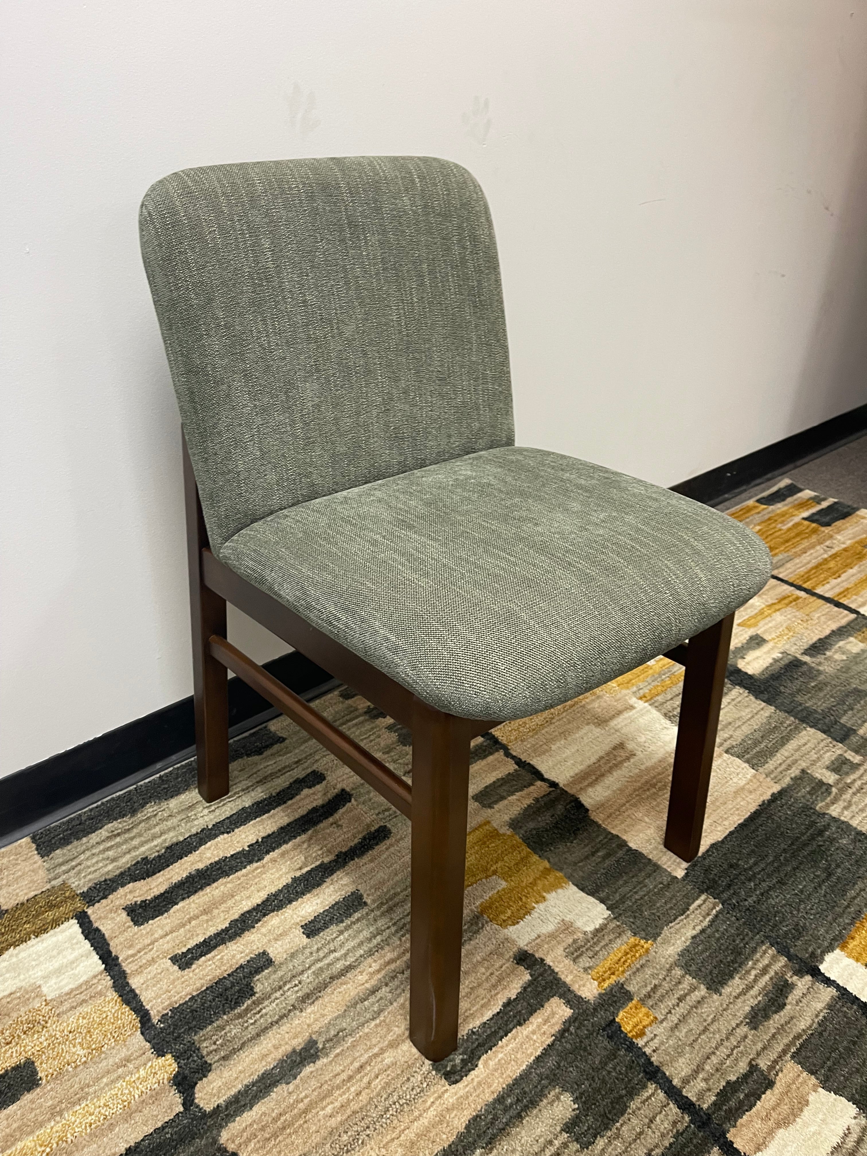 Article Mid-Century Dining Chairs in Sage Green – Set of 2