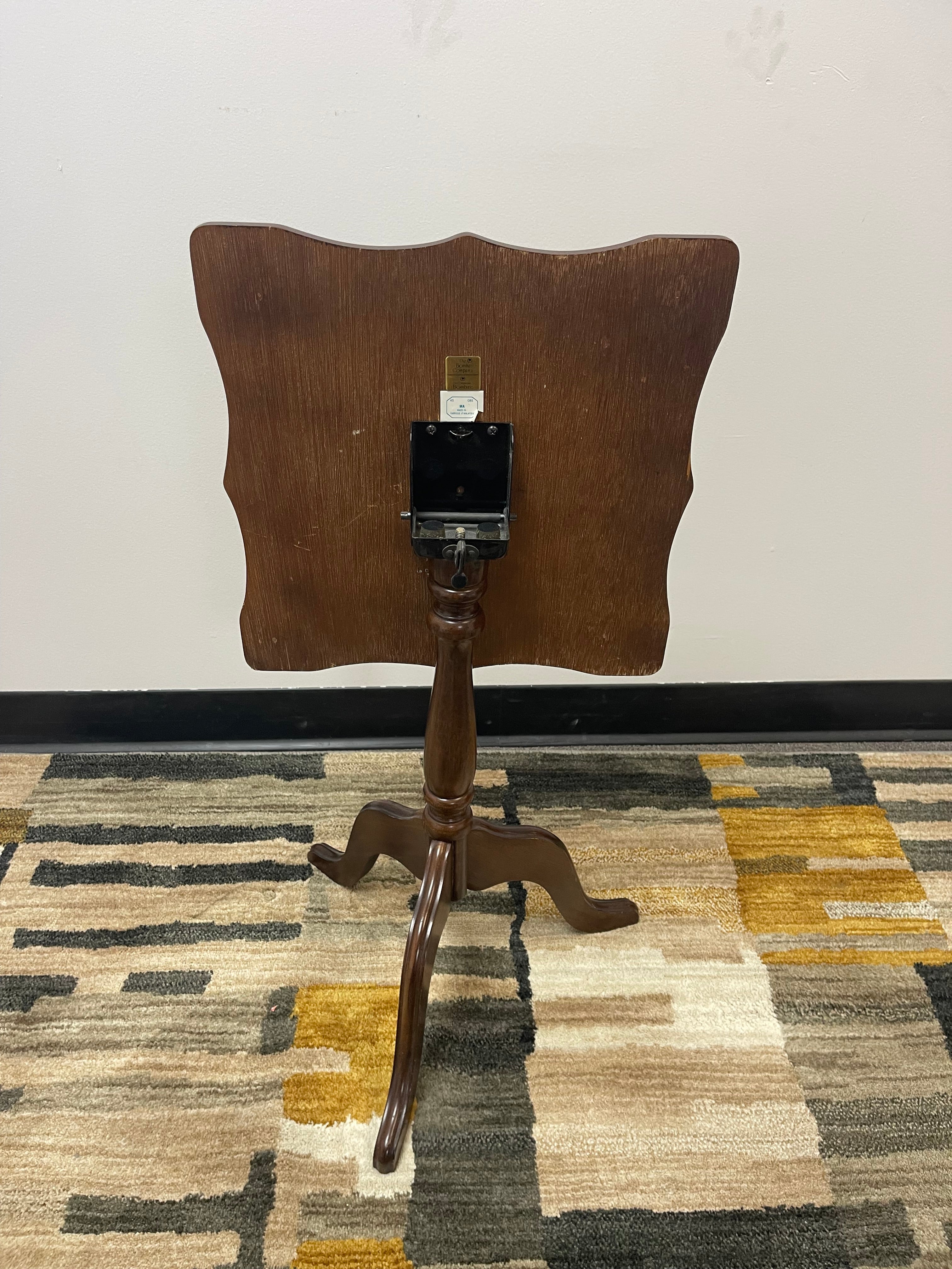 Bombay Company Tilt-Top Pedestal Side Table