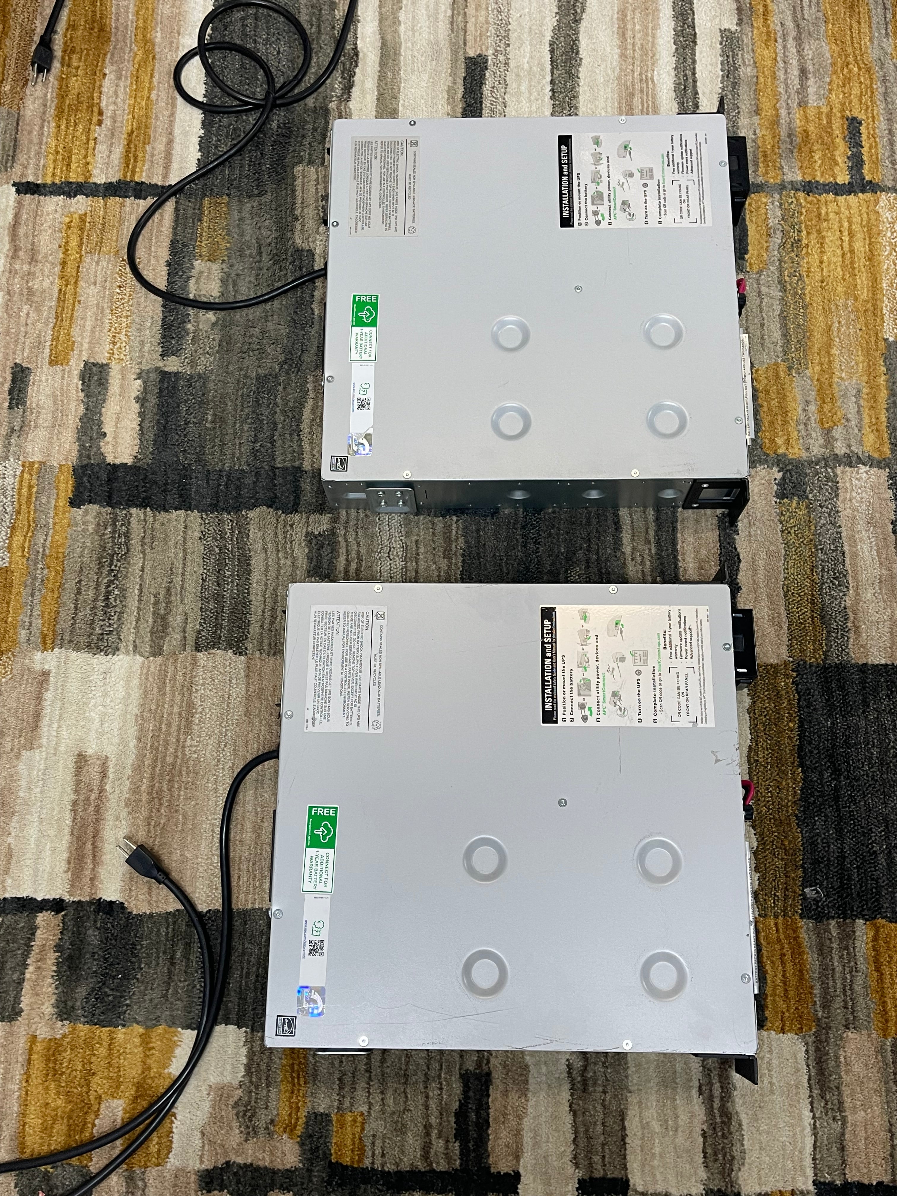 APC Smart-UPS 1500VA Rack-Mount Battery Backup with Network Card