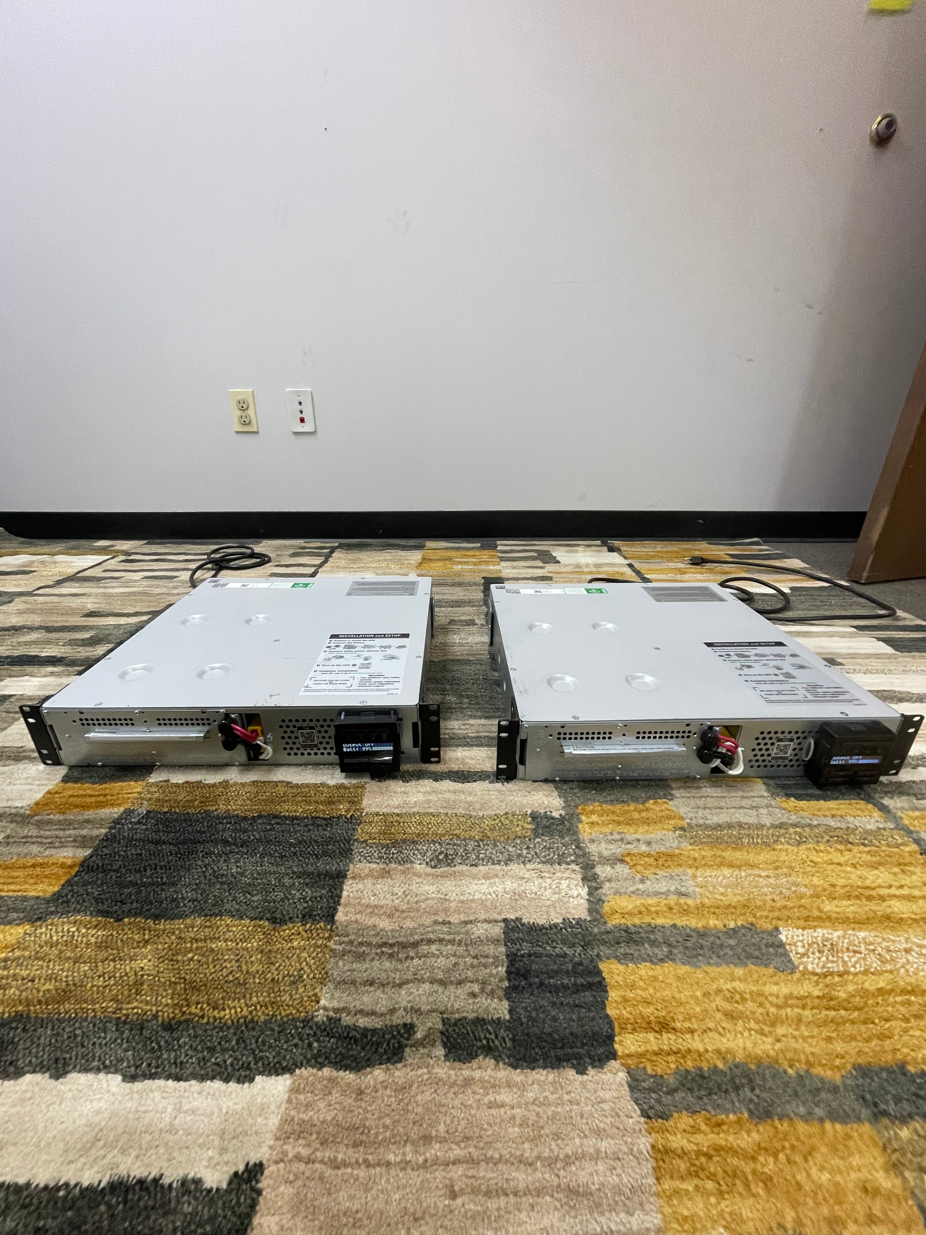 APC Smart-UPS 1500VA Rack-Mount Battery Backup with Network Card