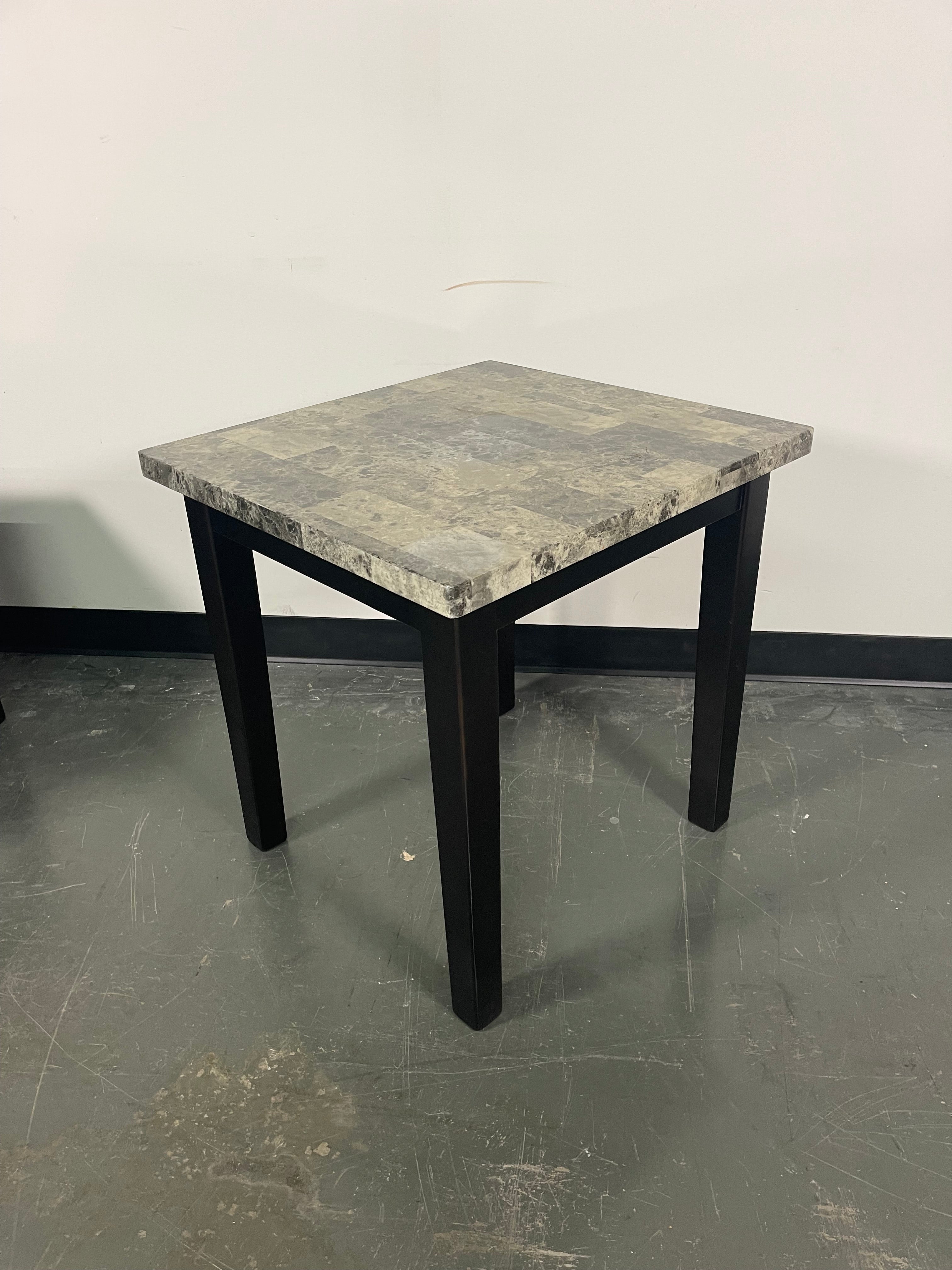 Faux Stone 3-Piece Coffee & End Table Set