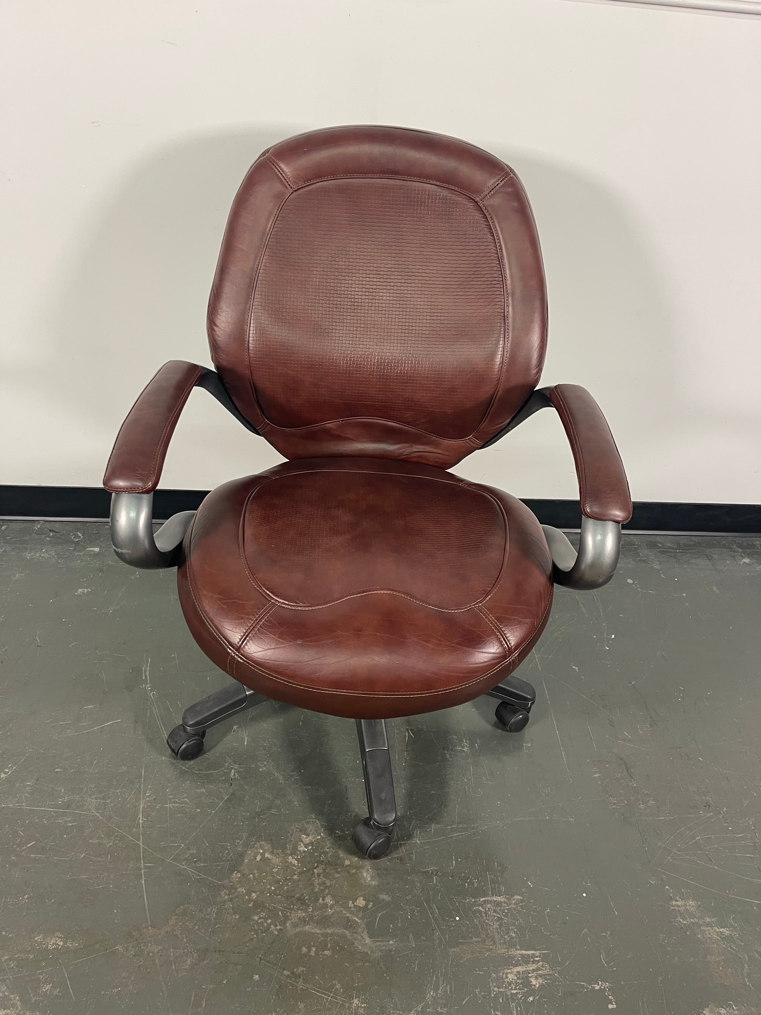 Rich Brown Executive Swivel Office Chair