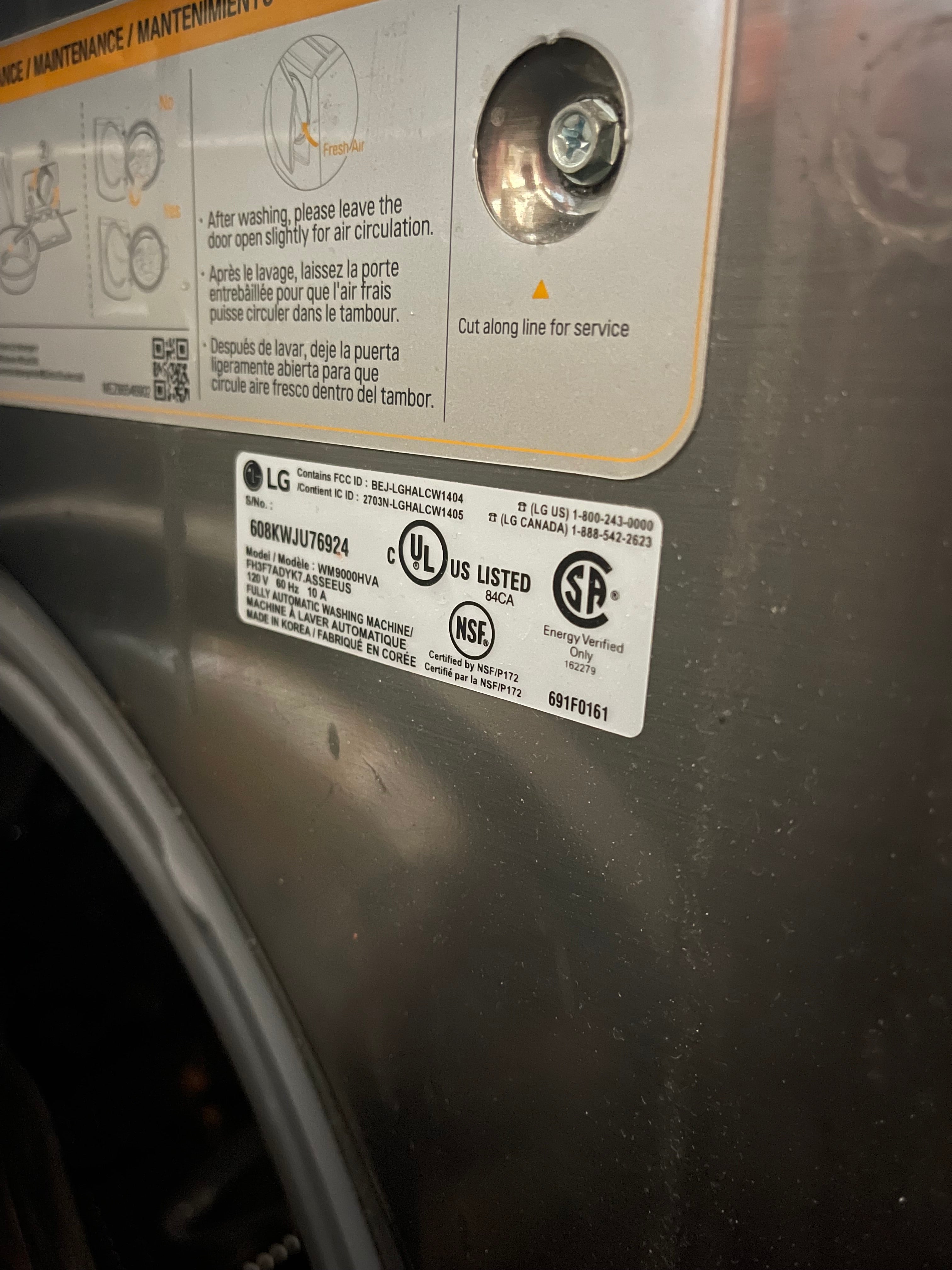 LG Mega Capacity Washer and Electric Dryer Set with Pedestals