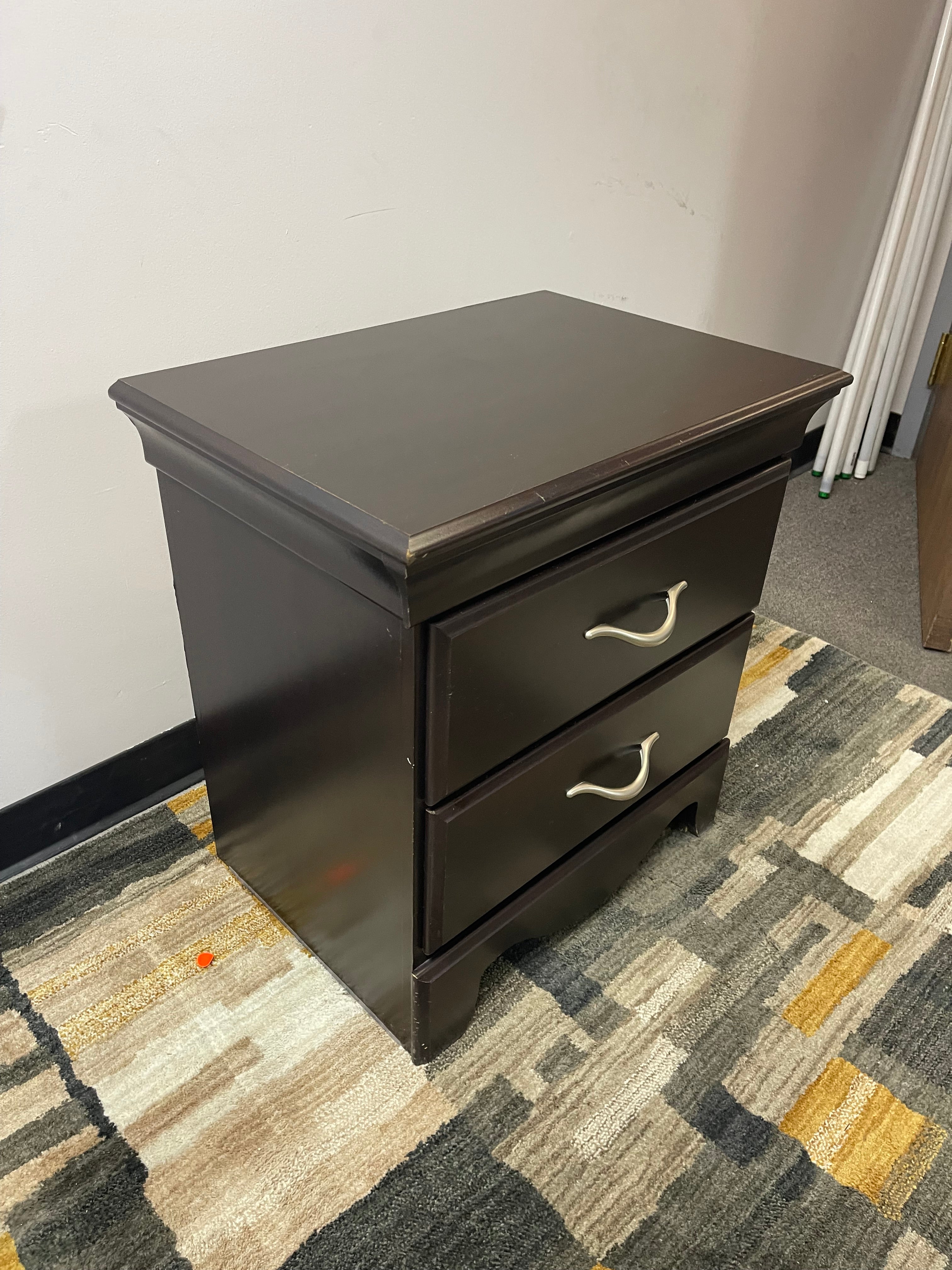 Espresso 2-Drawer Nightstands
