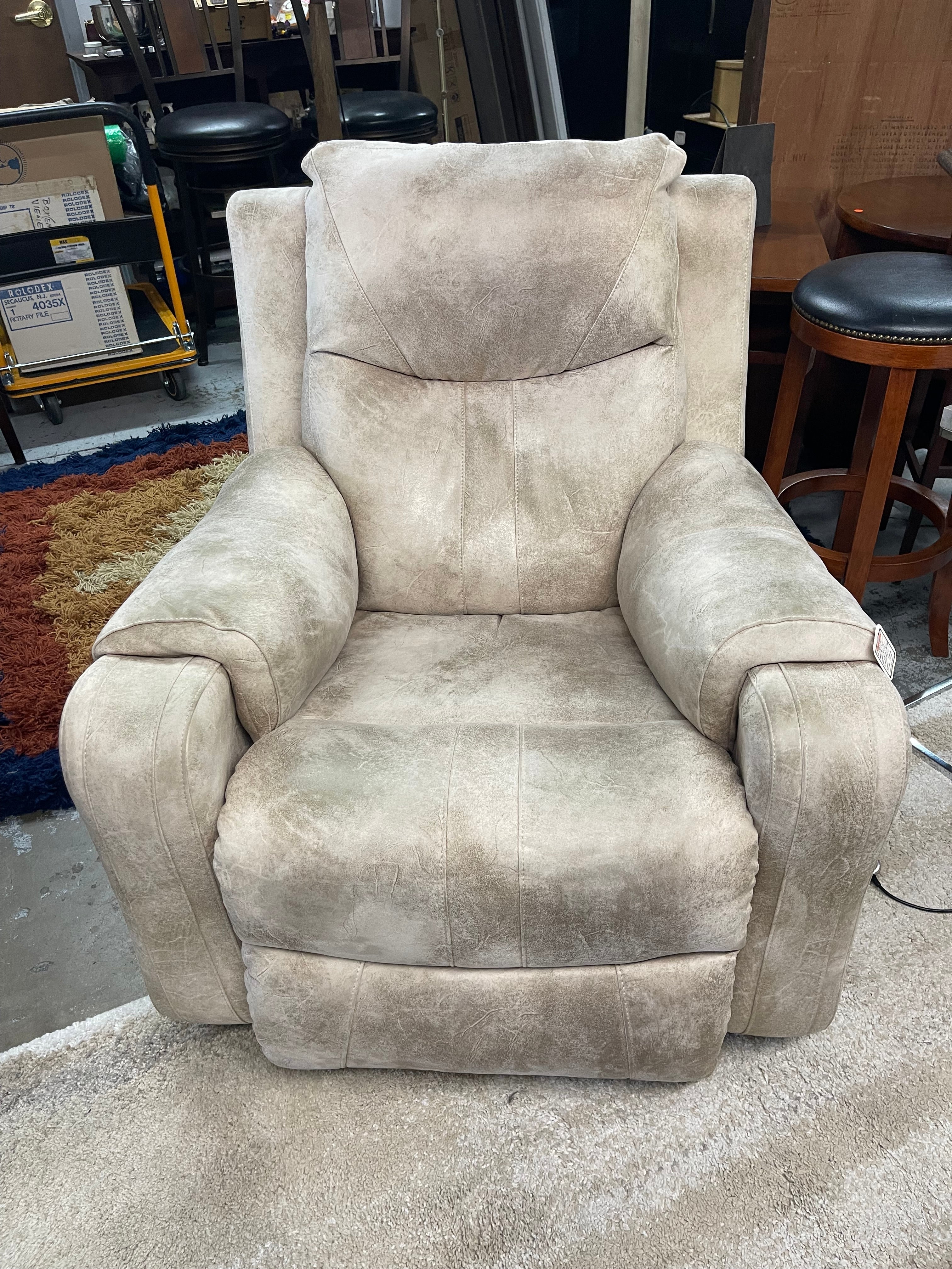 Dual Power Reclining Sofa and Power Recliner Set with Power Headrests