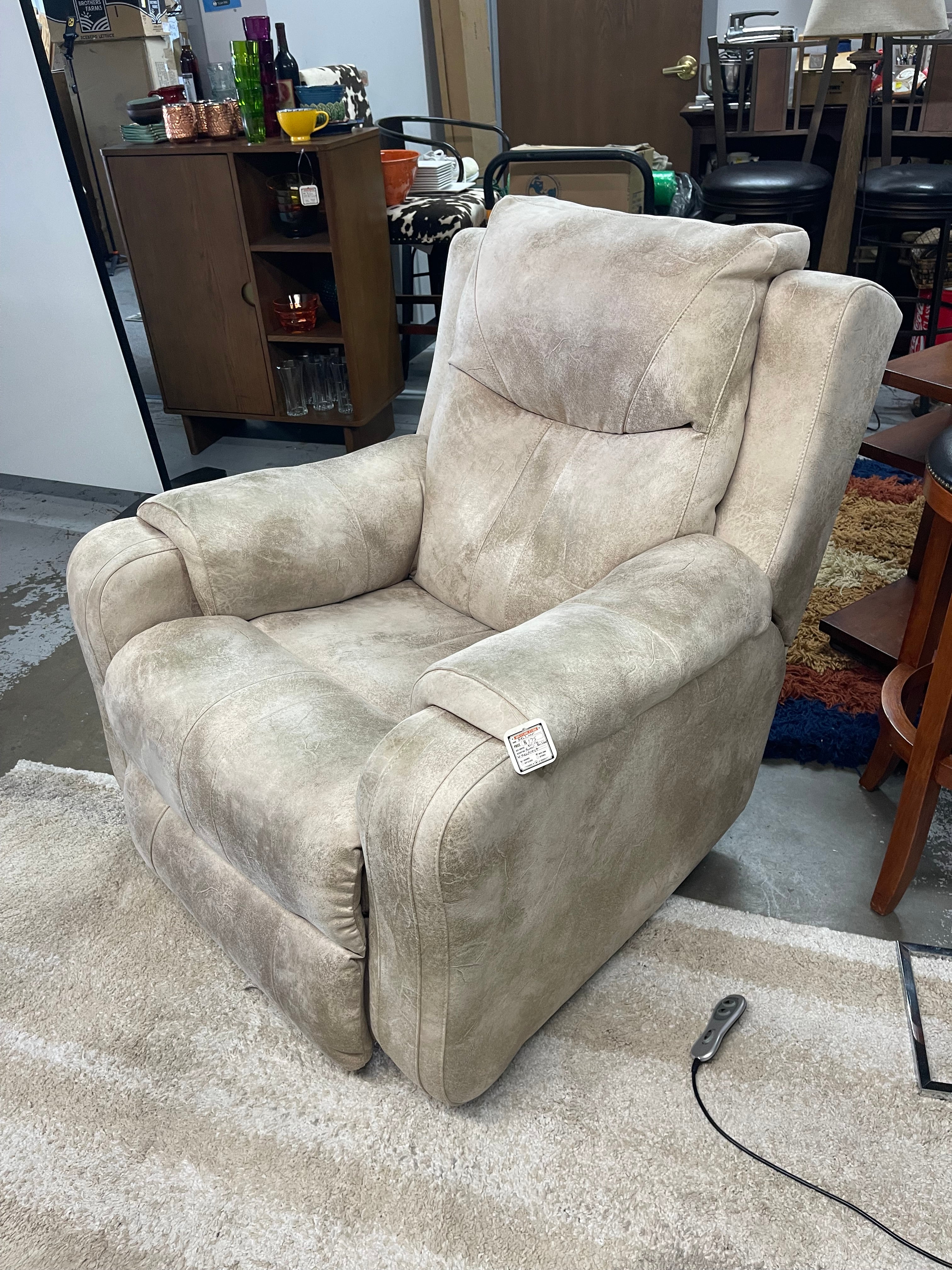 Dual Power Reclining Sofa and Power Recliner Set with Power Headrests