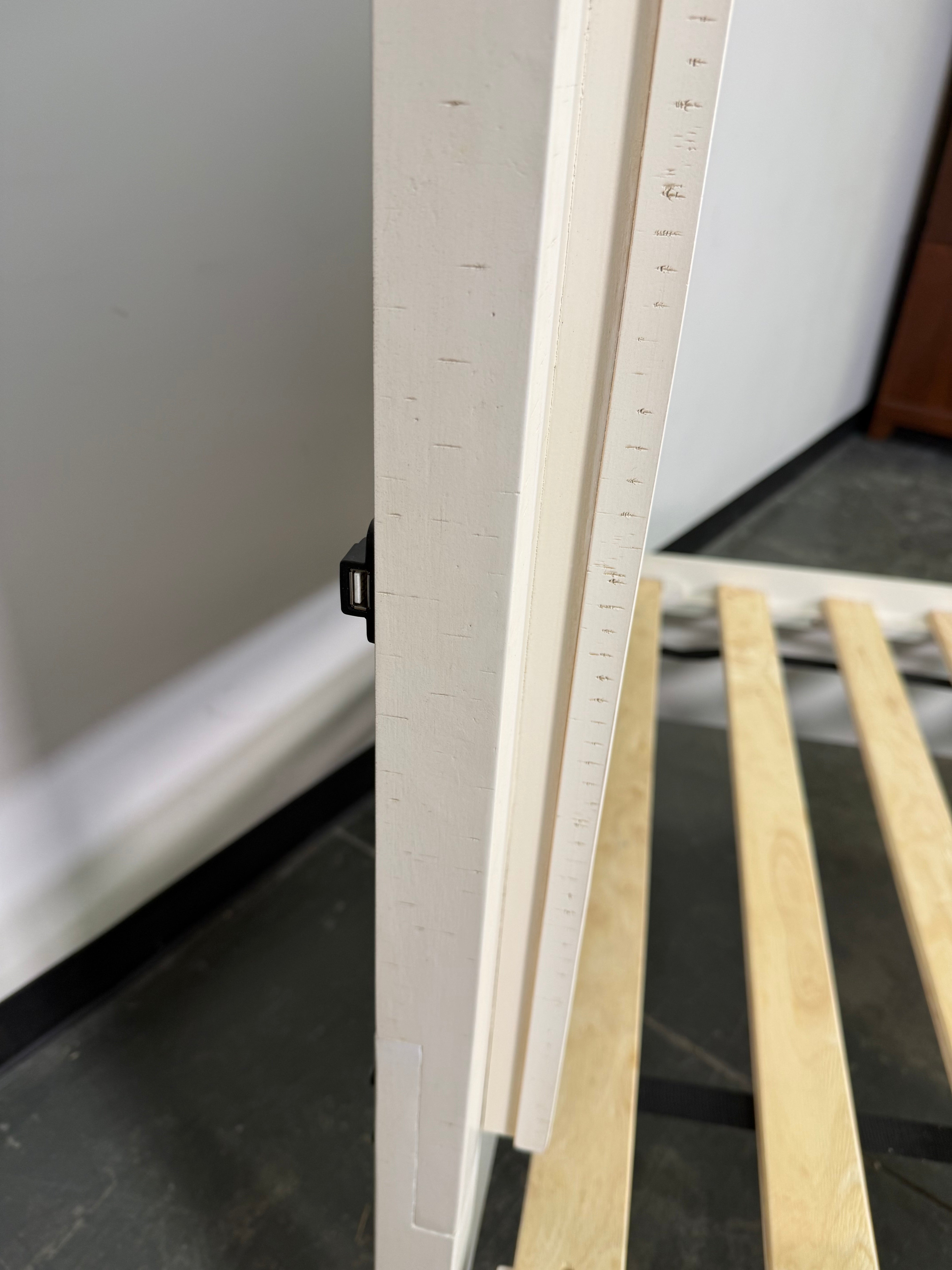 Twin Platform Bed with Storage & USB Charging