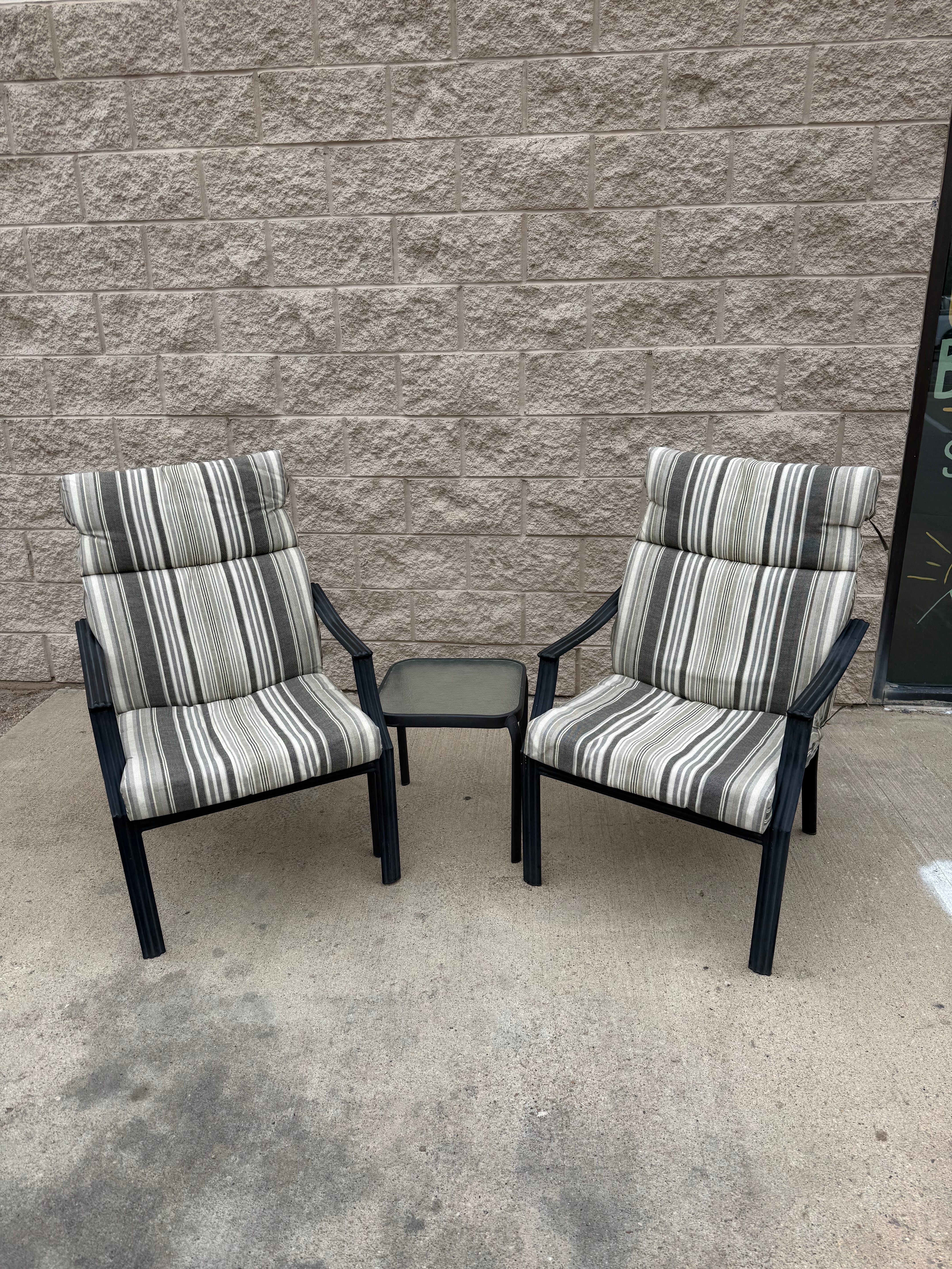 Cozy Outdoor Lounge Set – 3 Piece Patio Setup ☀️