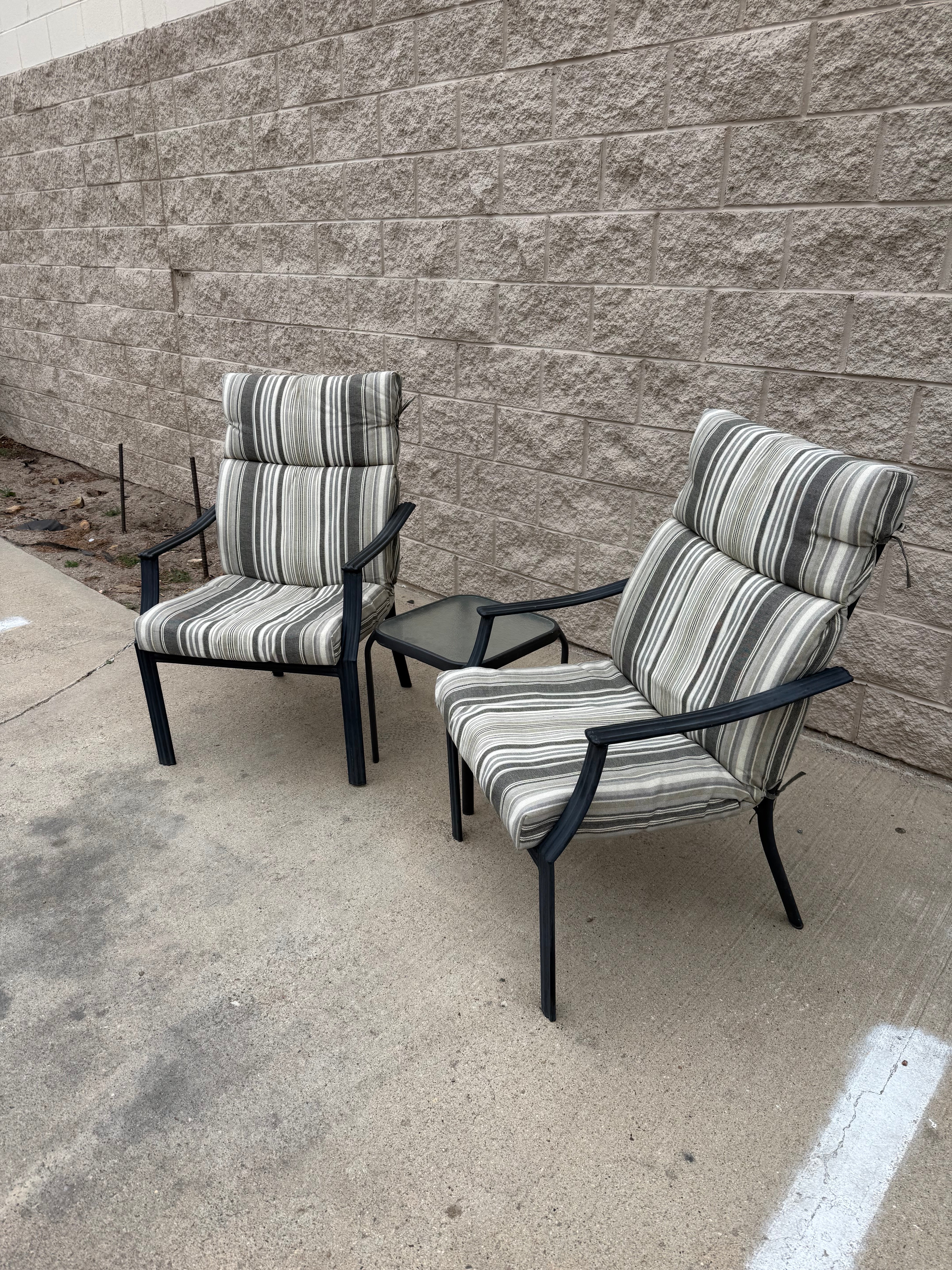 Cozy Outdoor Lounge Set – 3 Piece Patio Setup ☀️