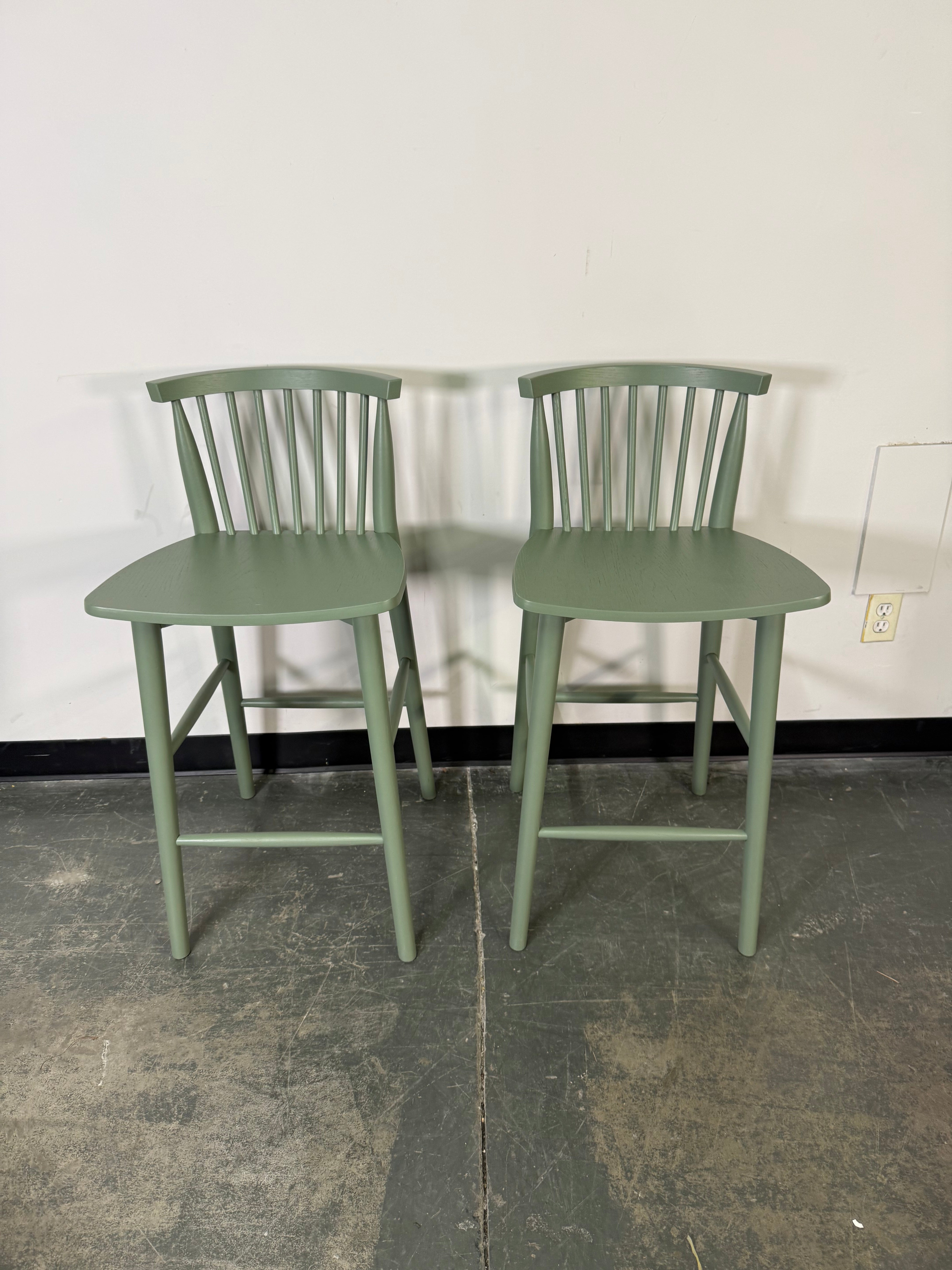 Rus Counter Stool – Norfolk Green (Set of 2)