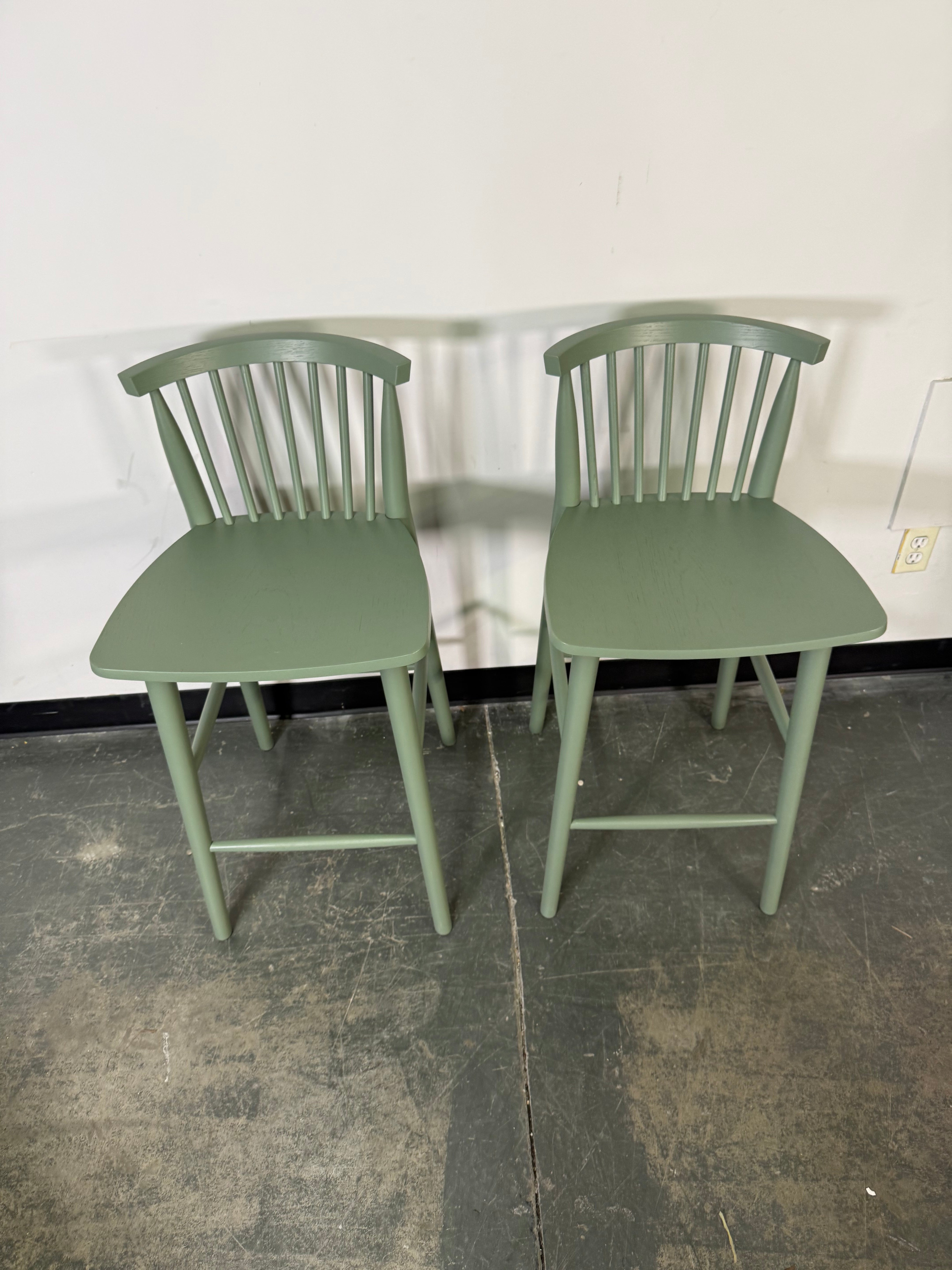 Rus Counter Stool – Norfolk Green (Set of 2)