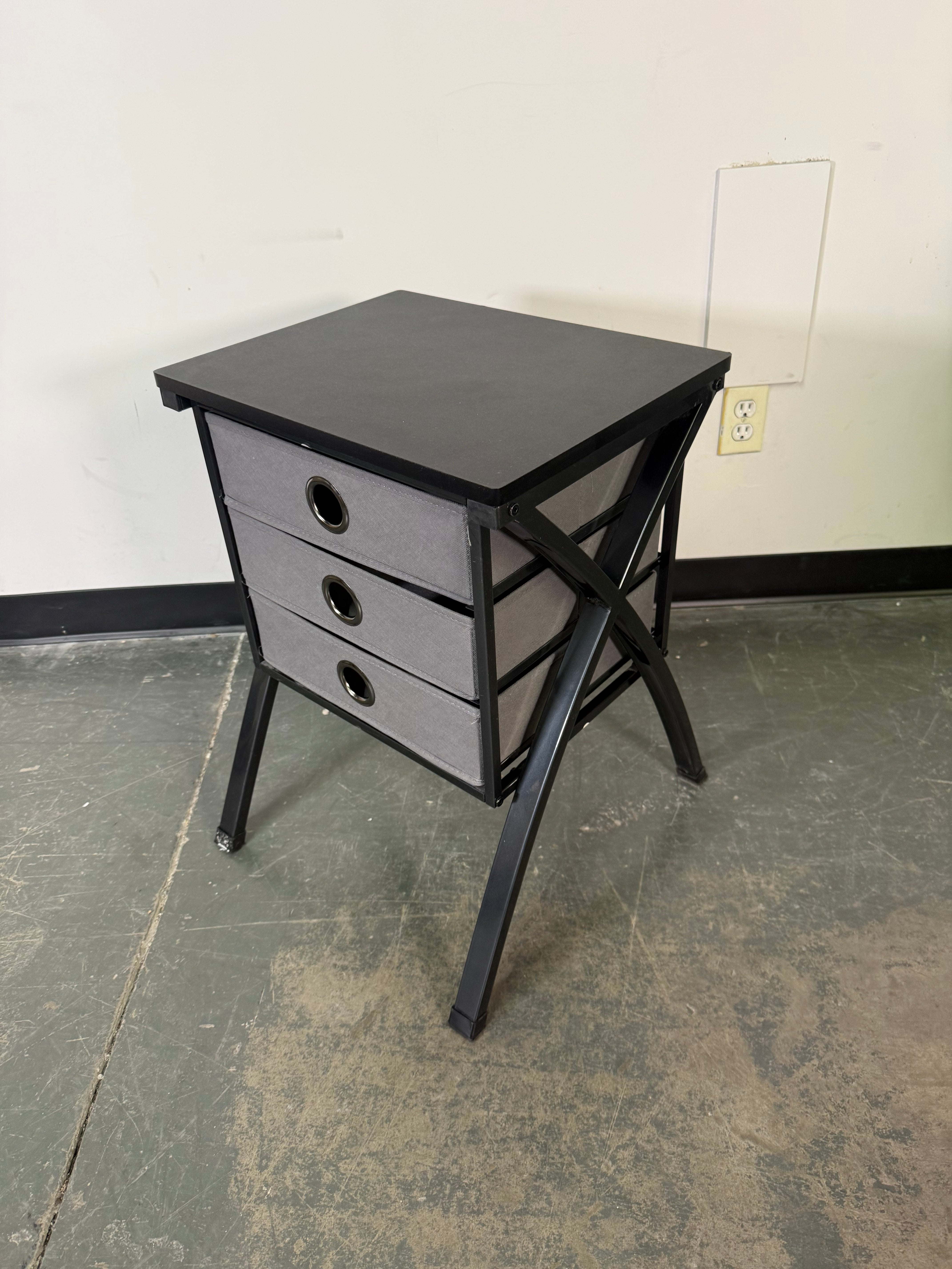 Modern 3-Drawer Accent Storage Table – Sleek & Functional