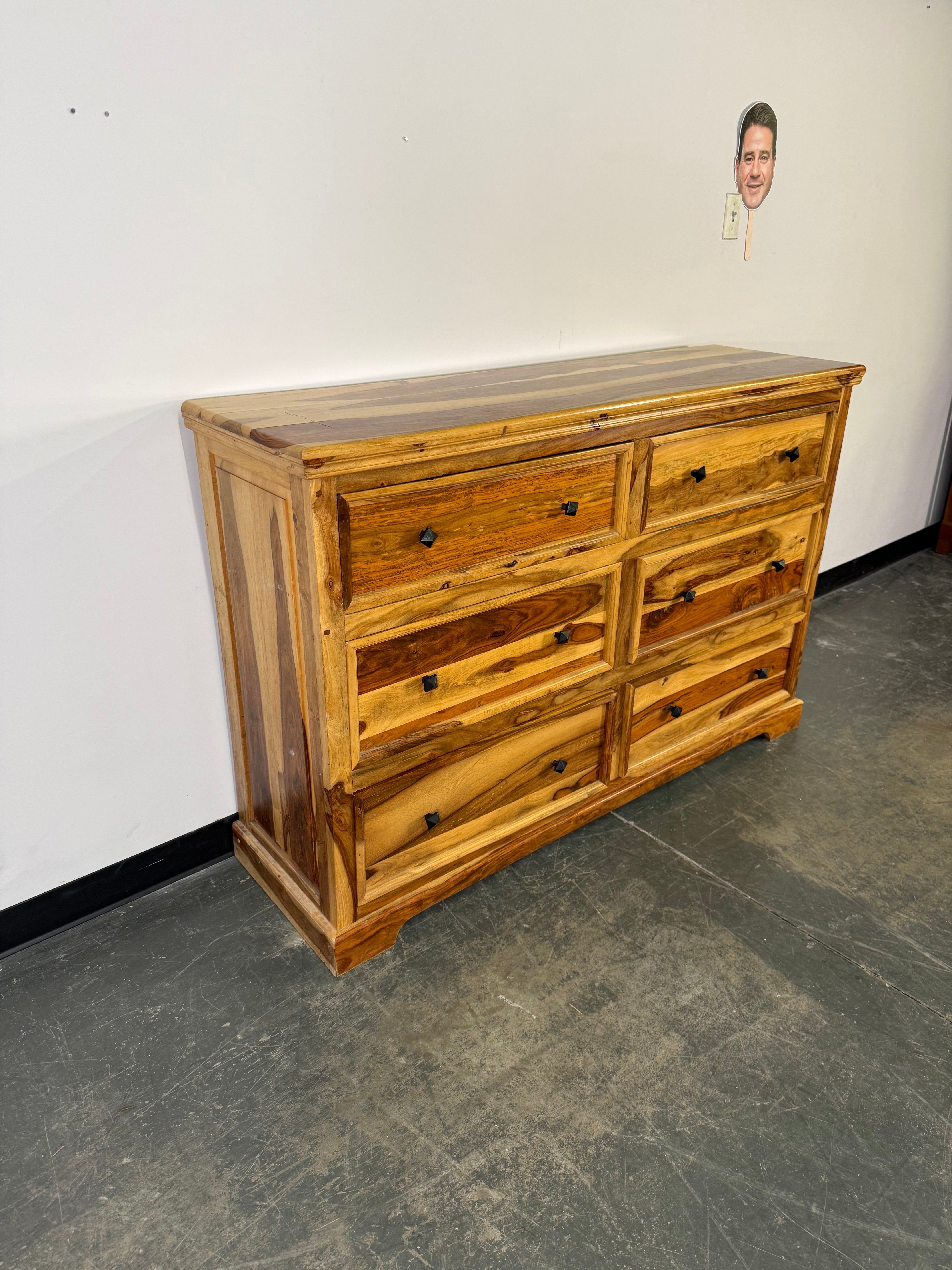 Stunning Solid Wood Rustic Dresser