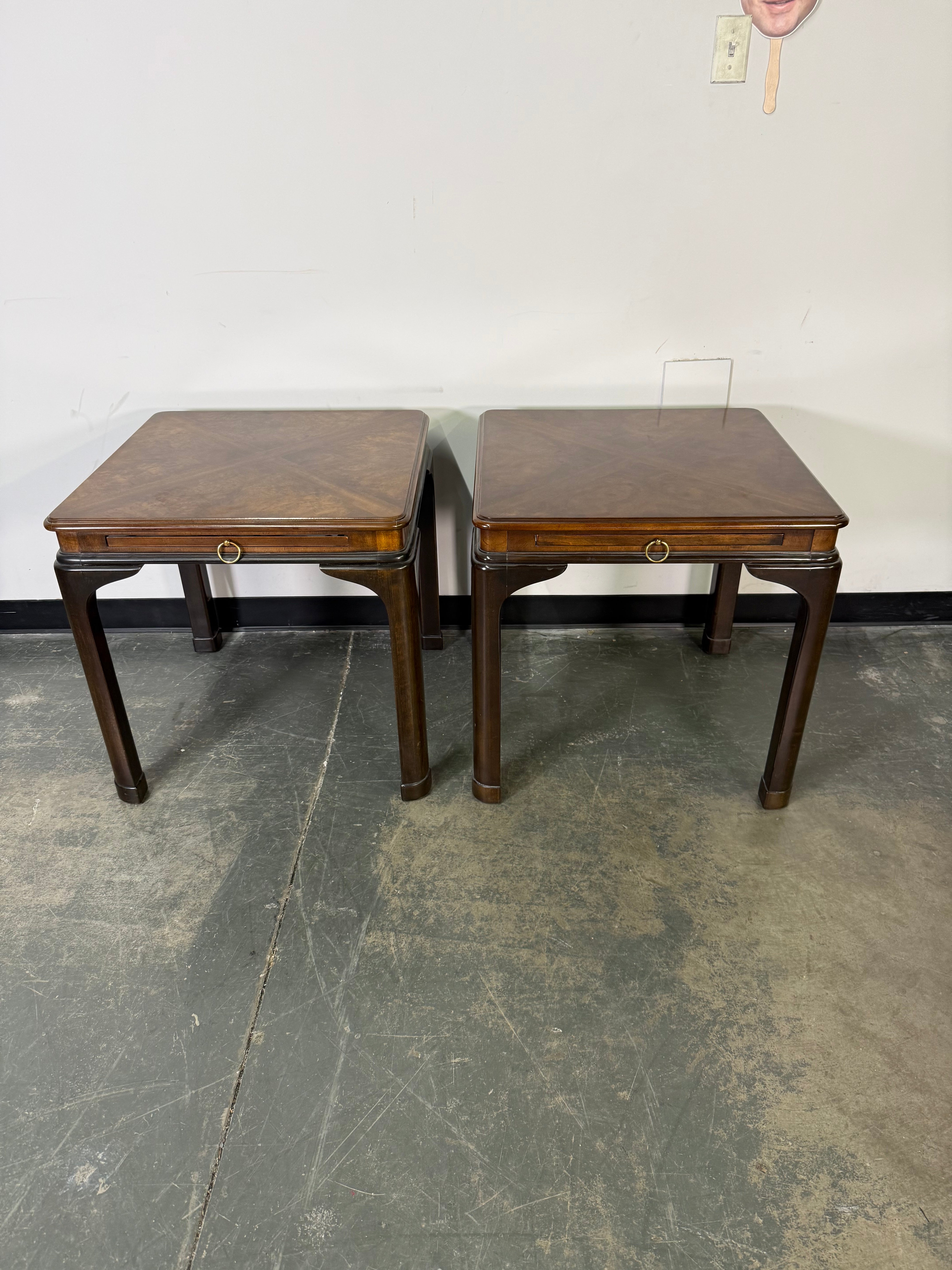 Elegant Traditional End Table Set – Pair