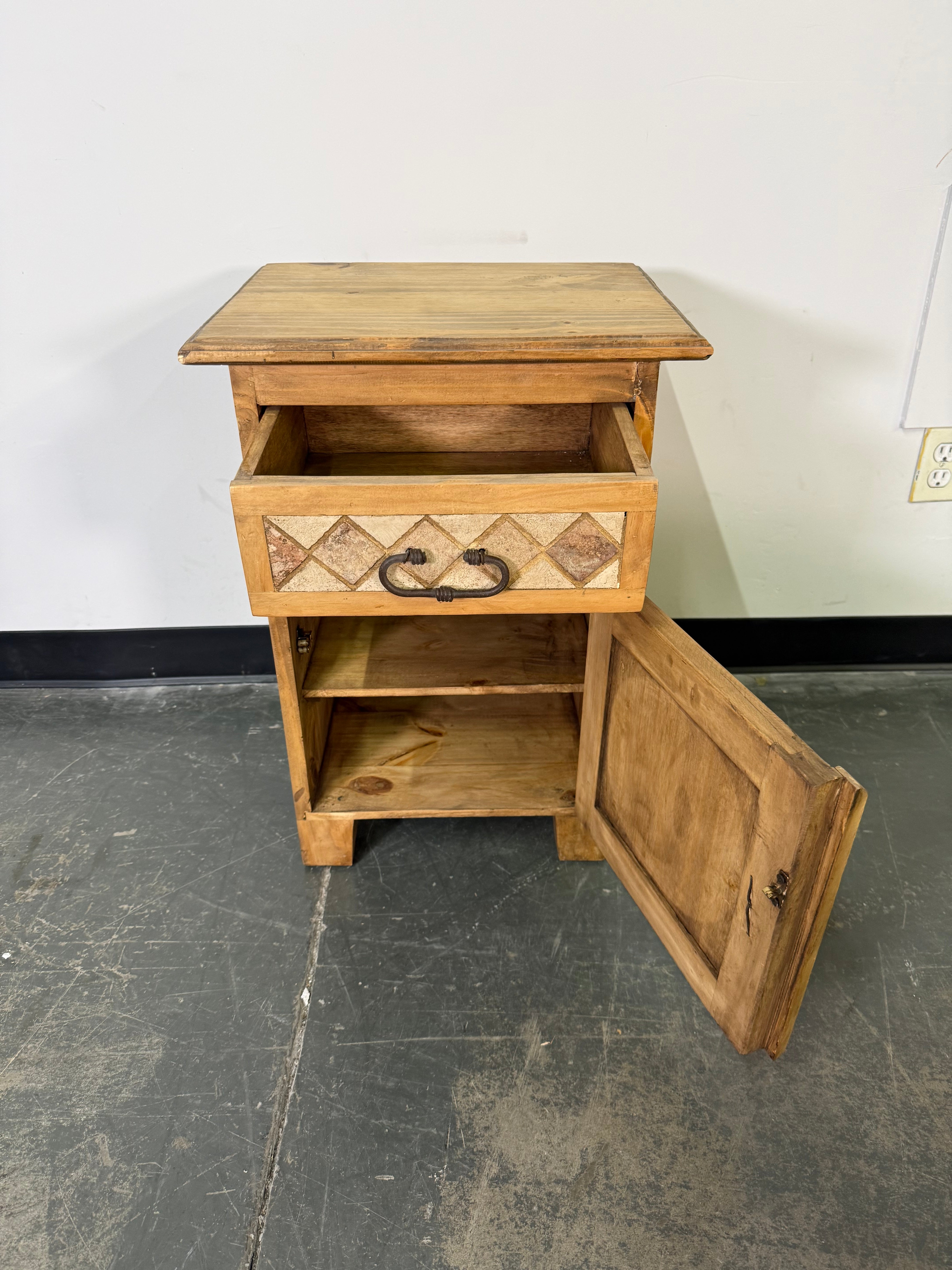 Rustic Southwestern Nightstand Set