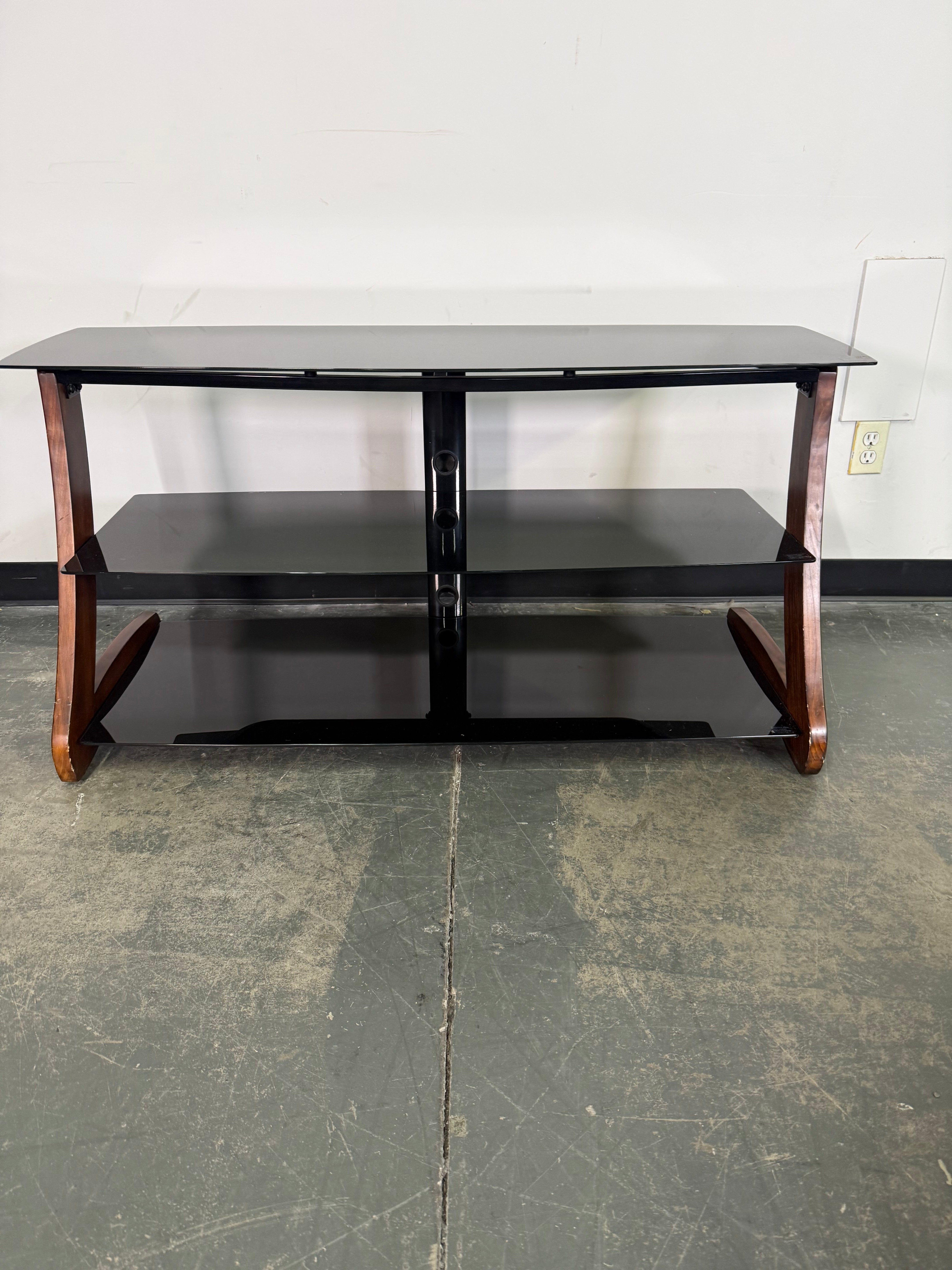 Modern Glass TV Stand / Entertainment Console