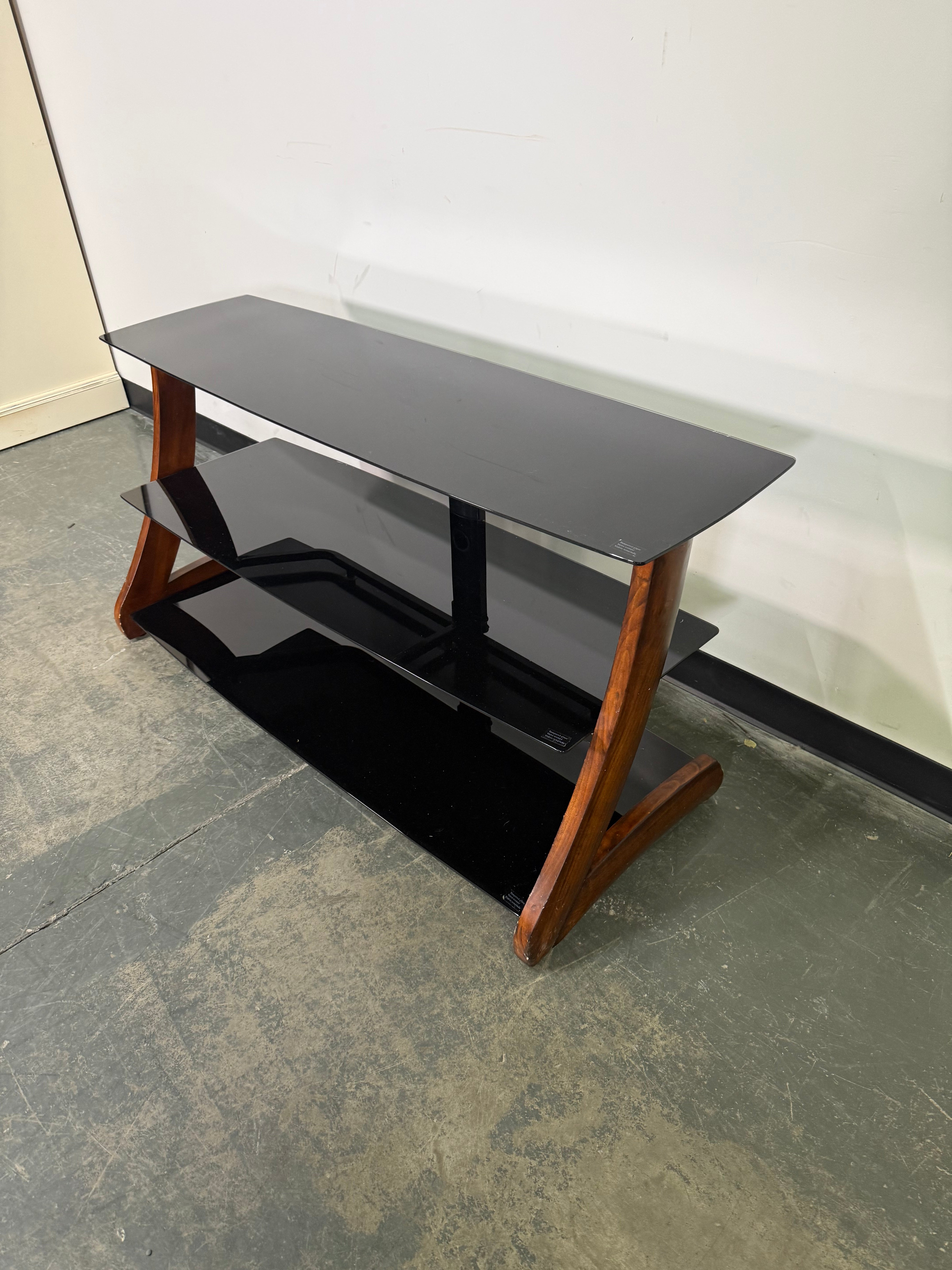 Modern Glass TV Stand / Entertainment Console