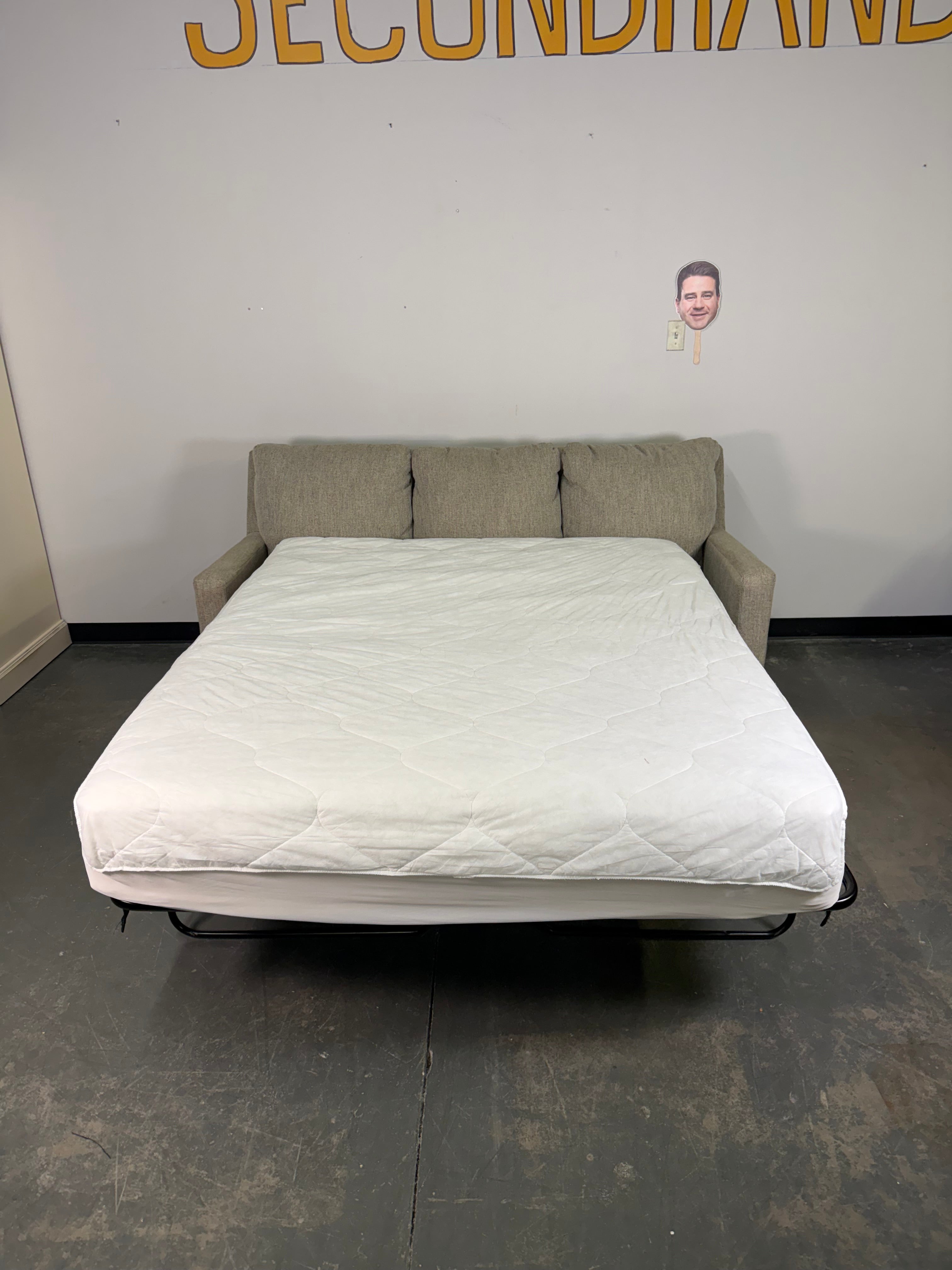 Queen Sleeper Sofa with Air Mattress
