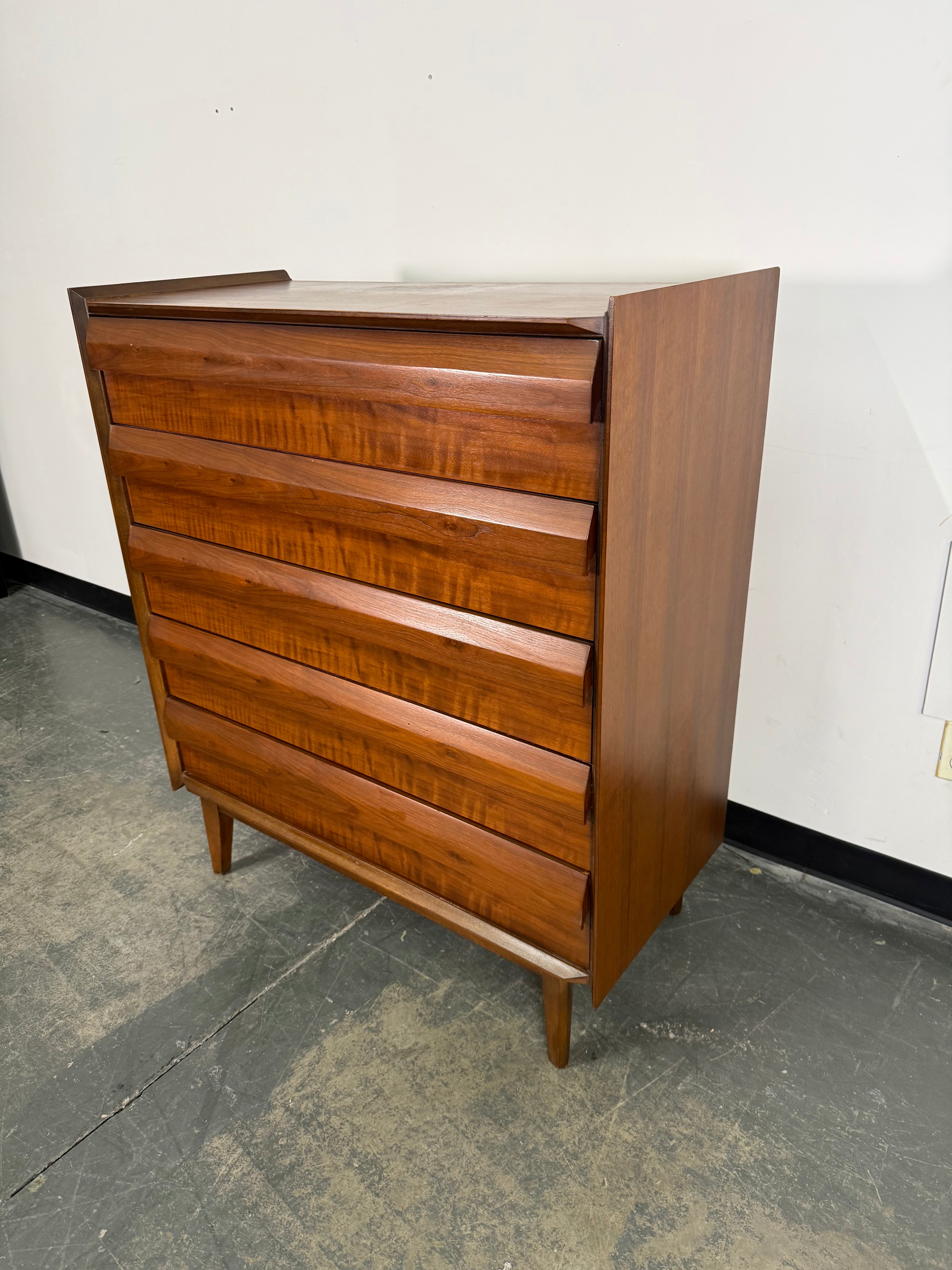 Lane Mid-Century Modern Highboy Chest