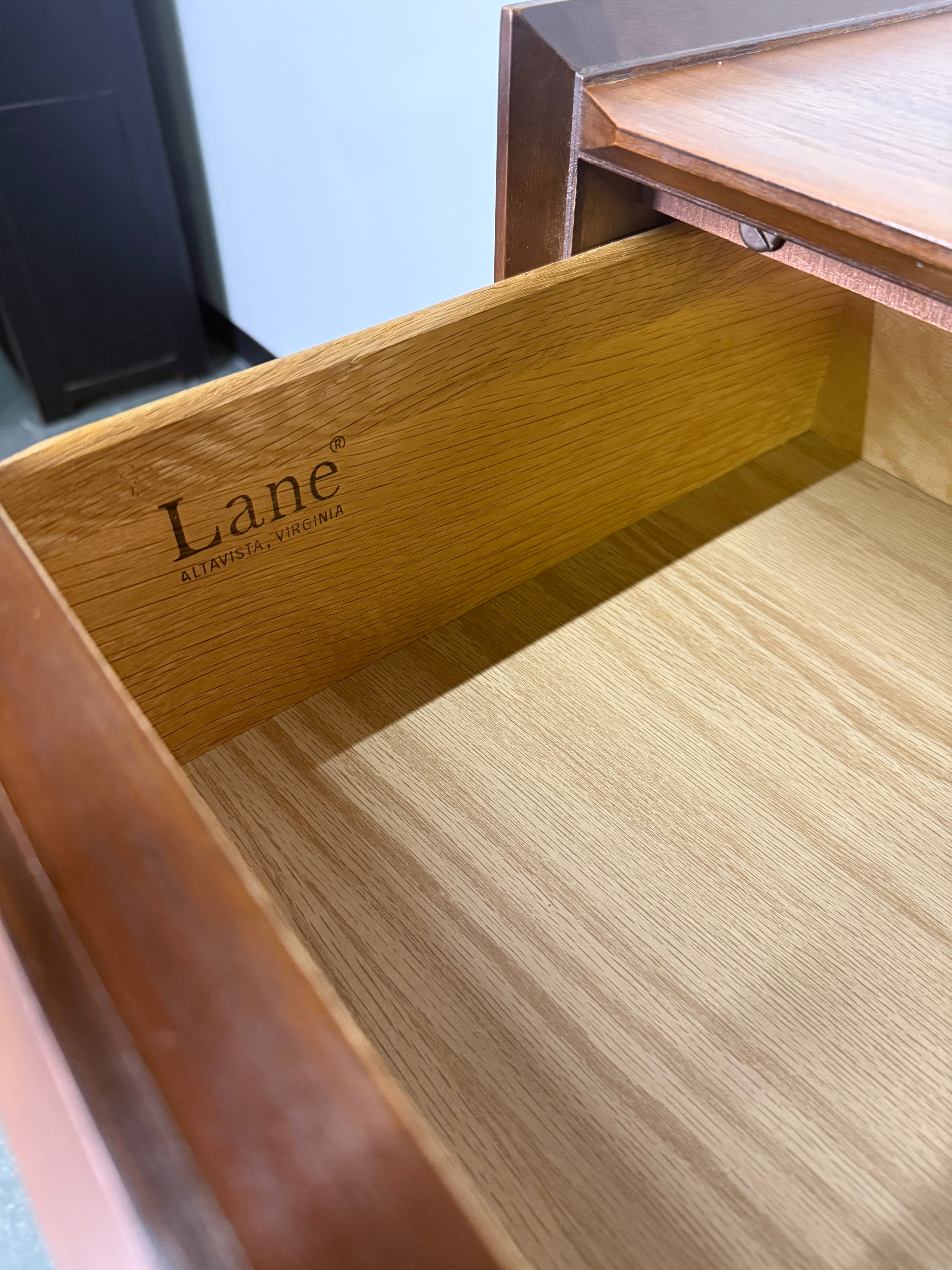 Lane Mid-Century Modern Highboy Chest