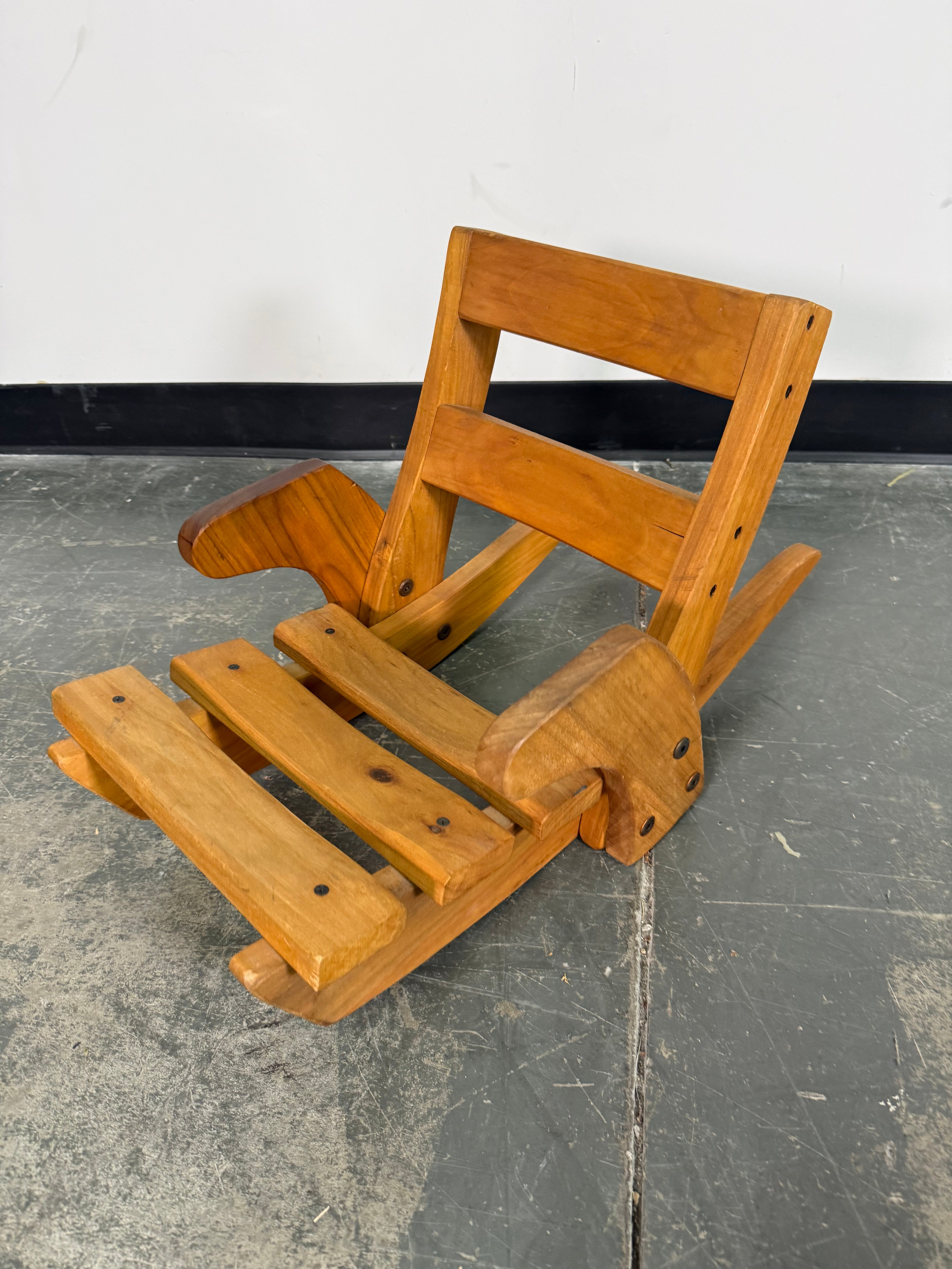 Child’s Wooden Rocking Chair