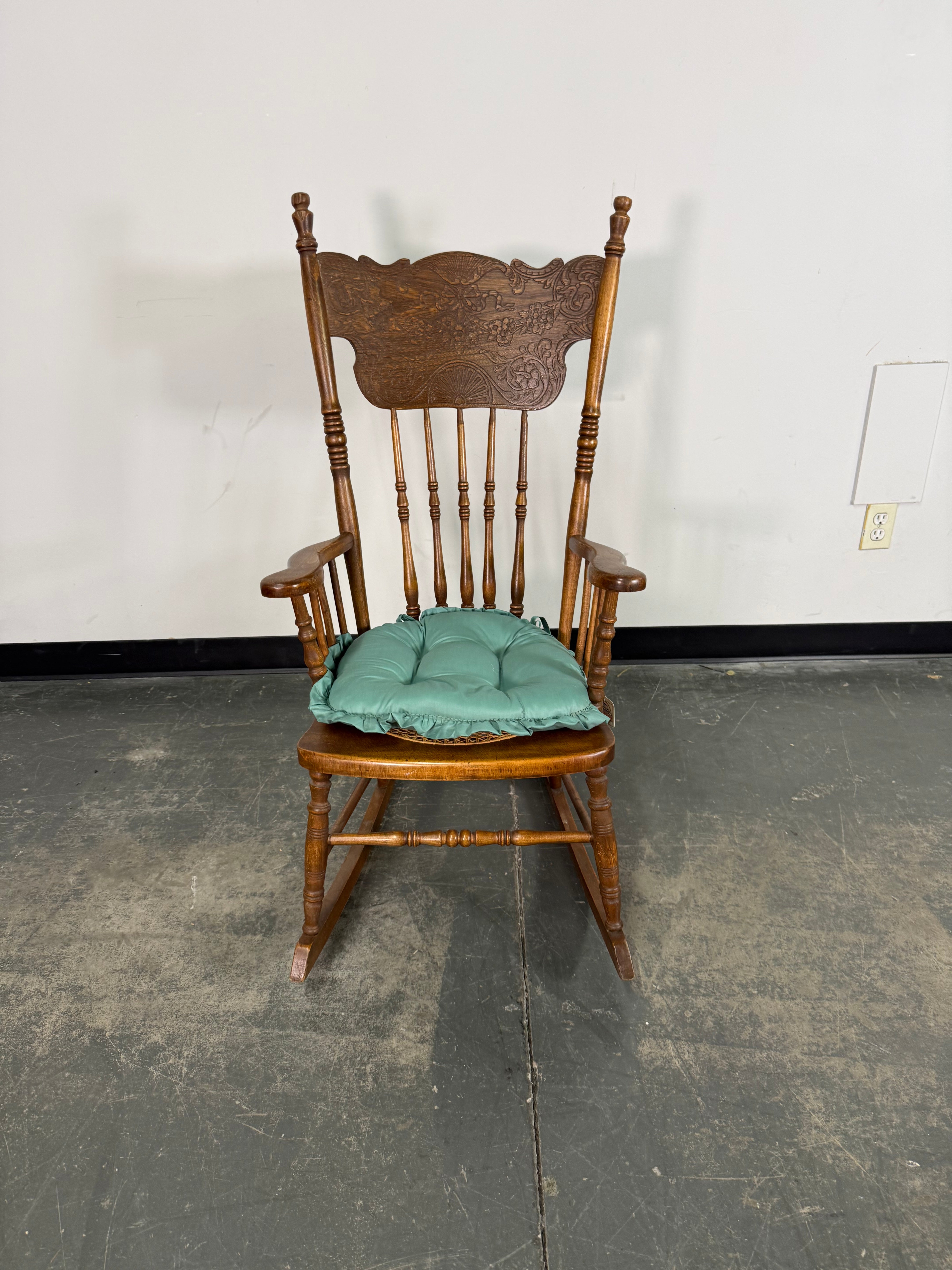 Vintage Wooden Rocking Chair