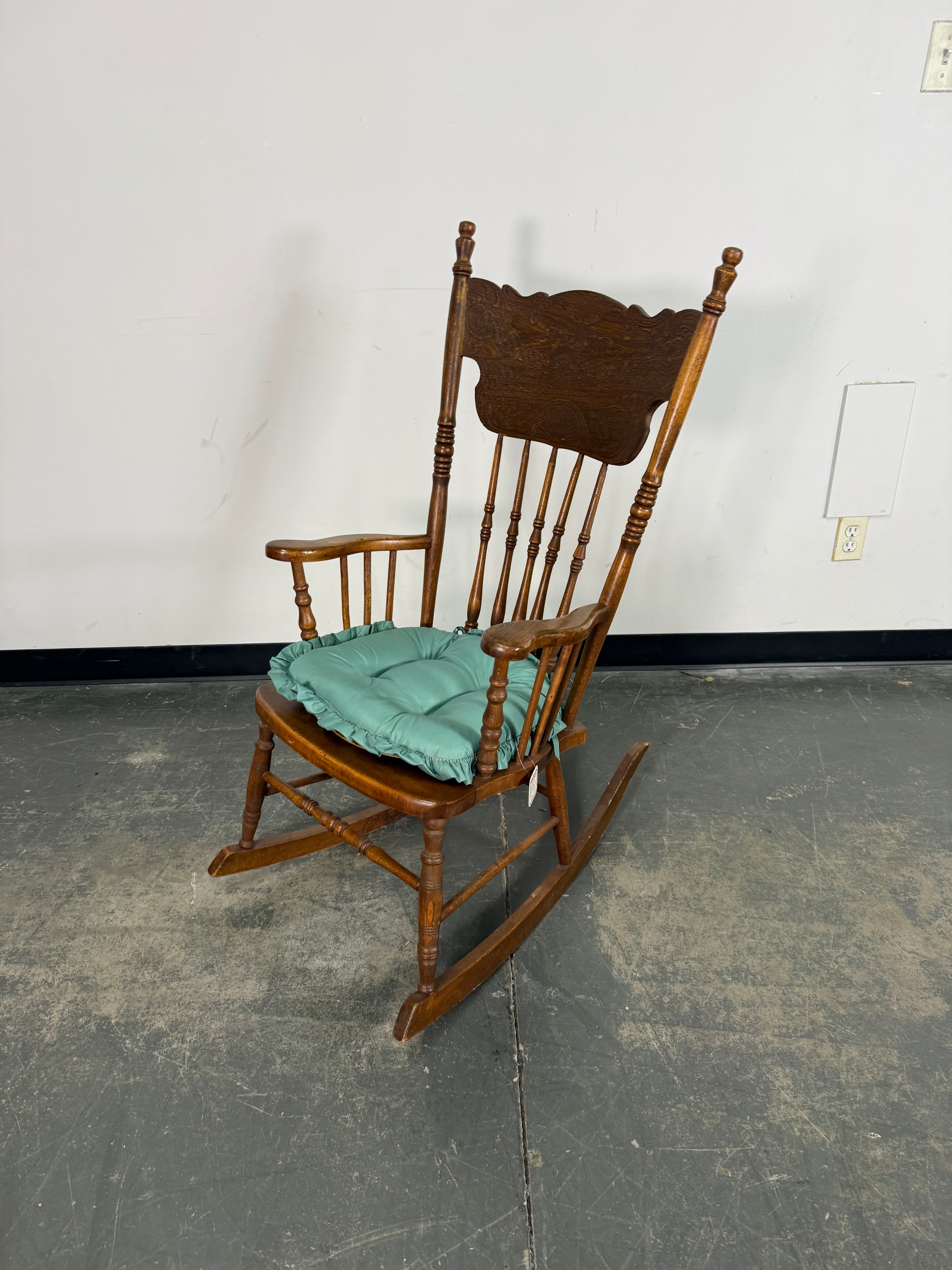 Vintage Wooden Rocking Chair