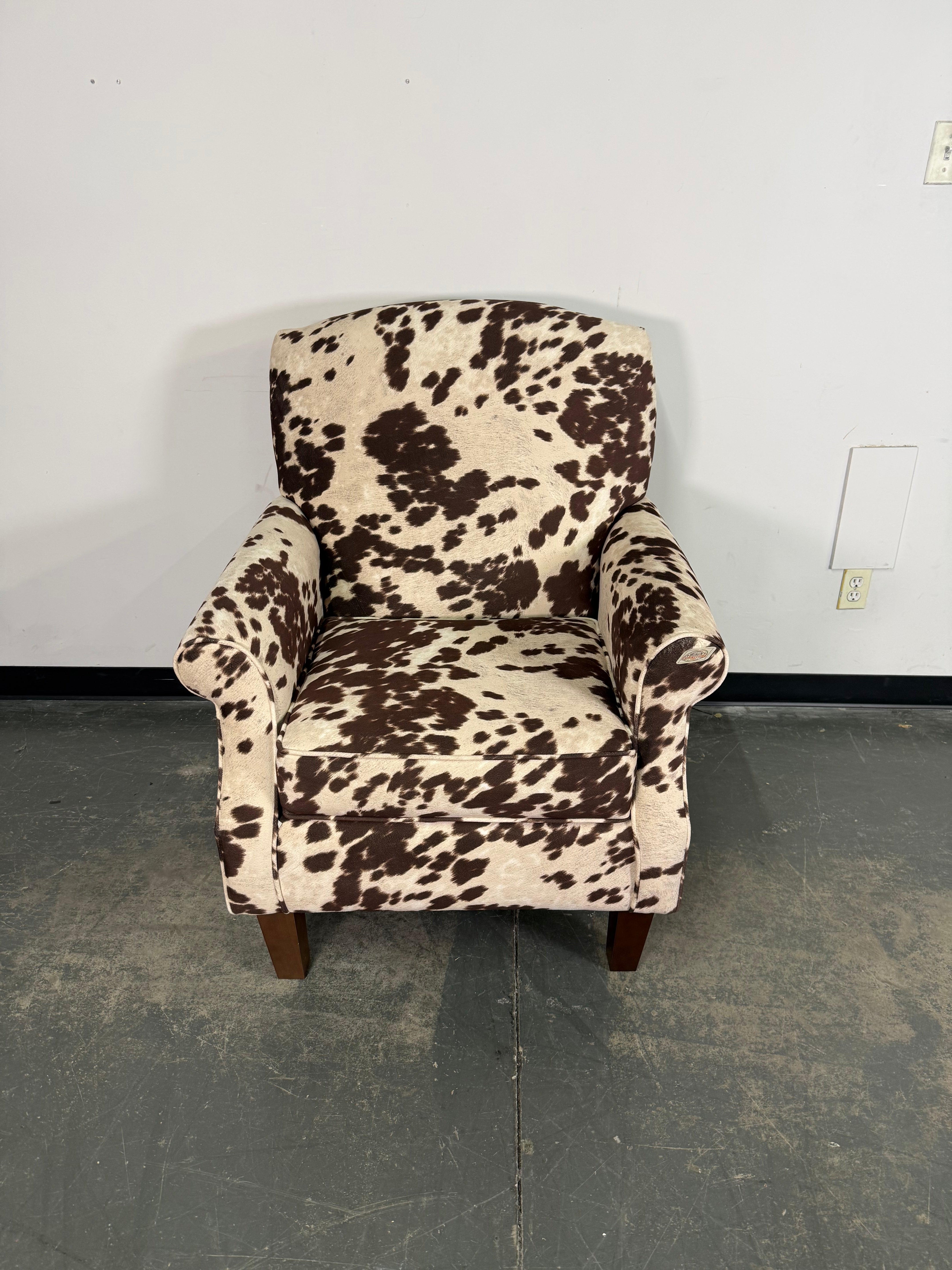 Cowhide Accent Chair