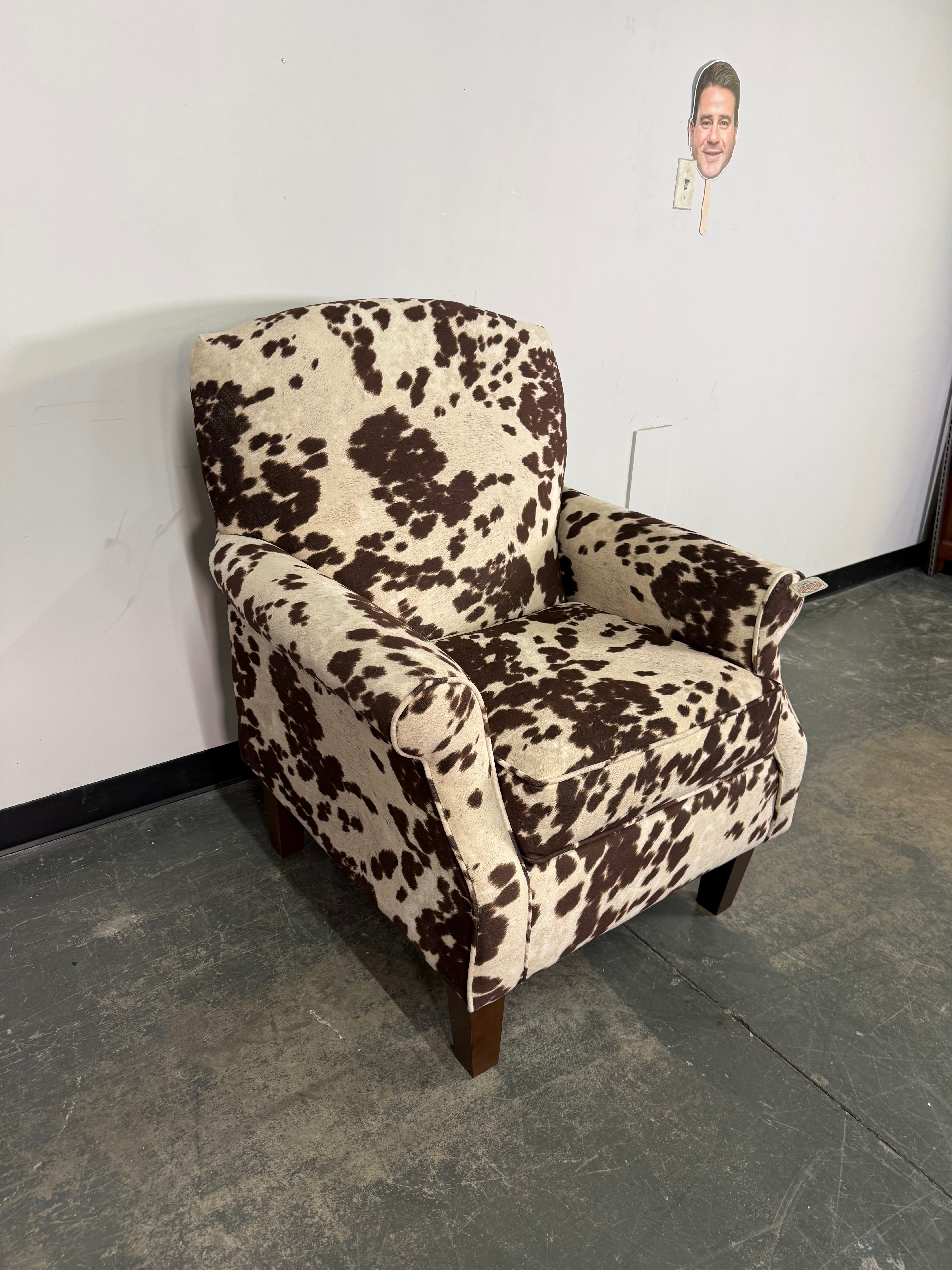 Cowhide Accent Chair