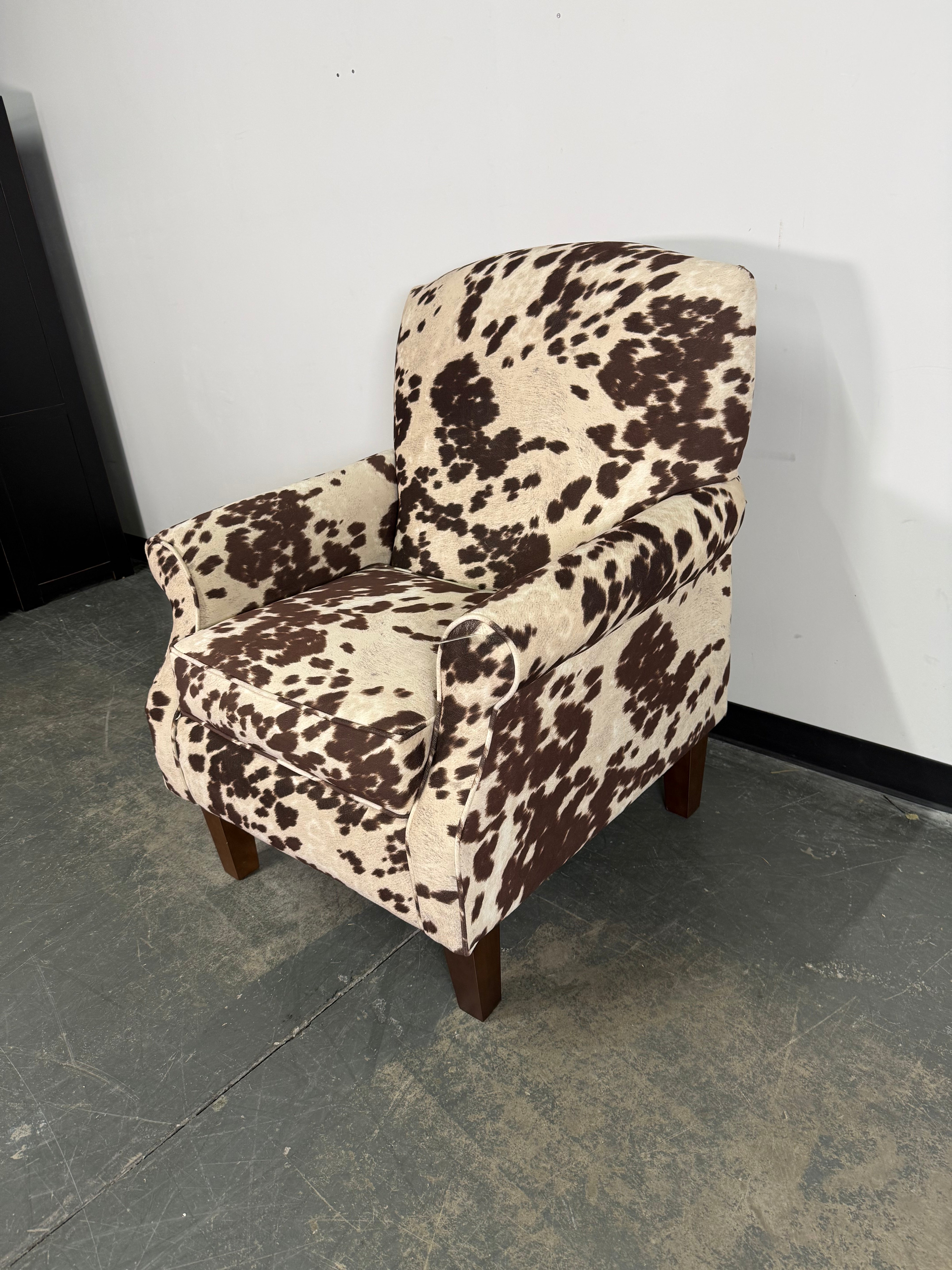 Cowhide Accent Chair