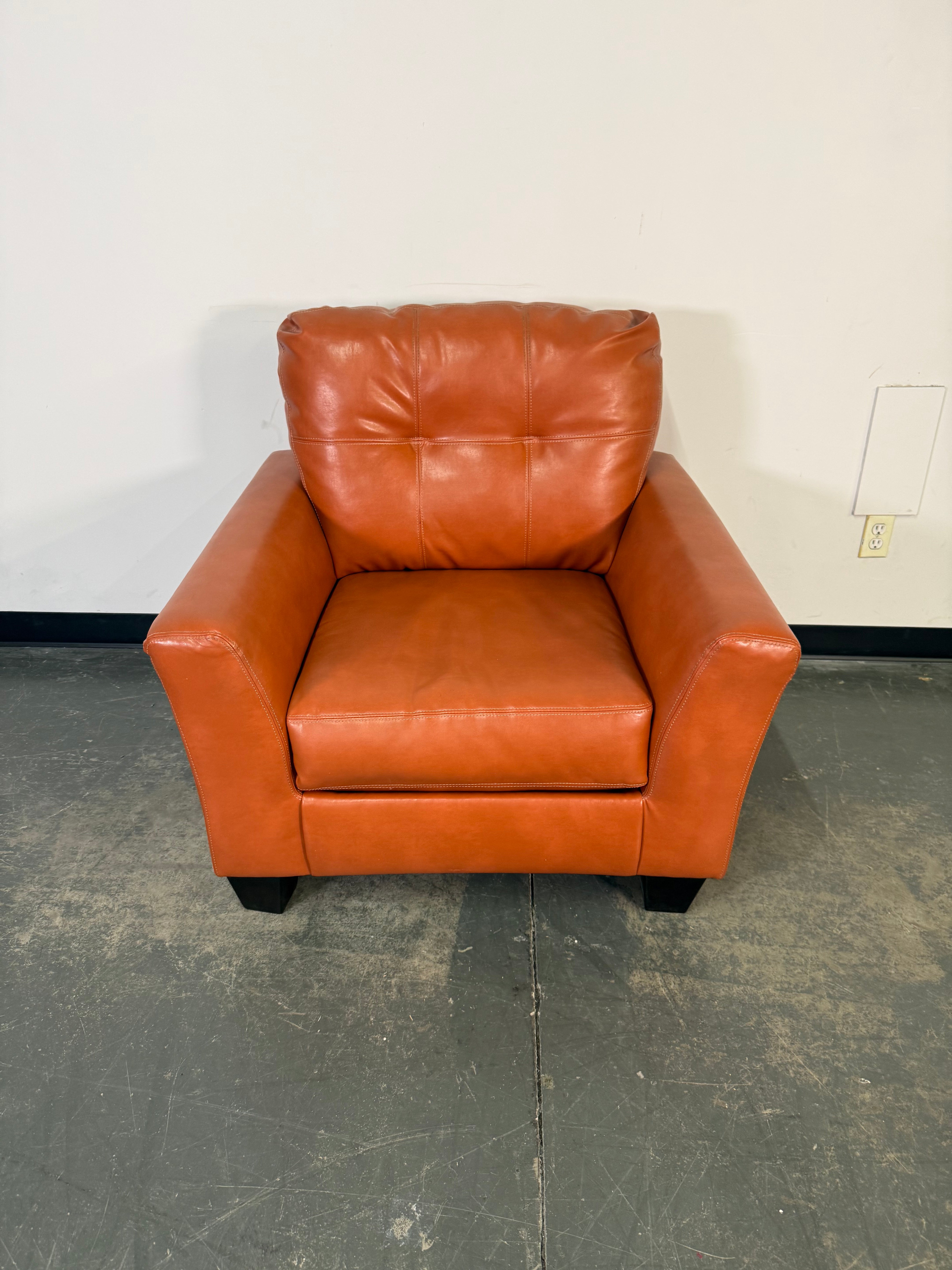 Burnt Orange Accent Chair