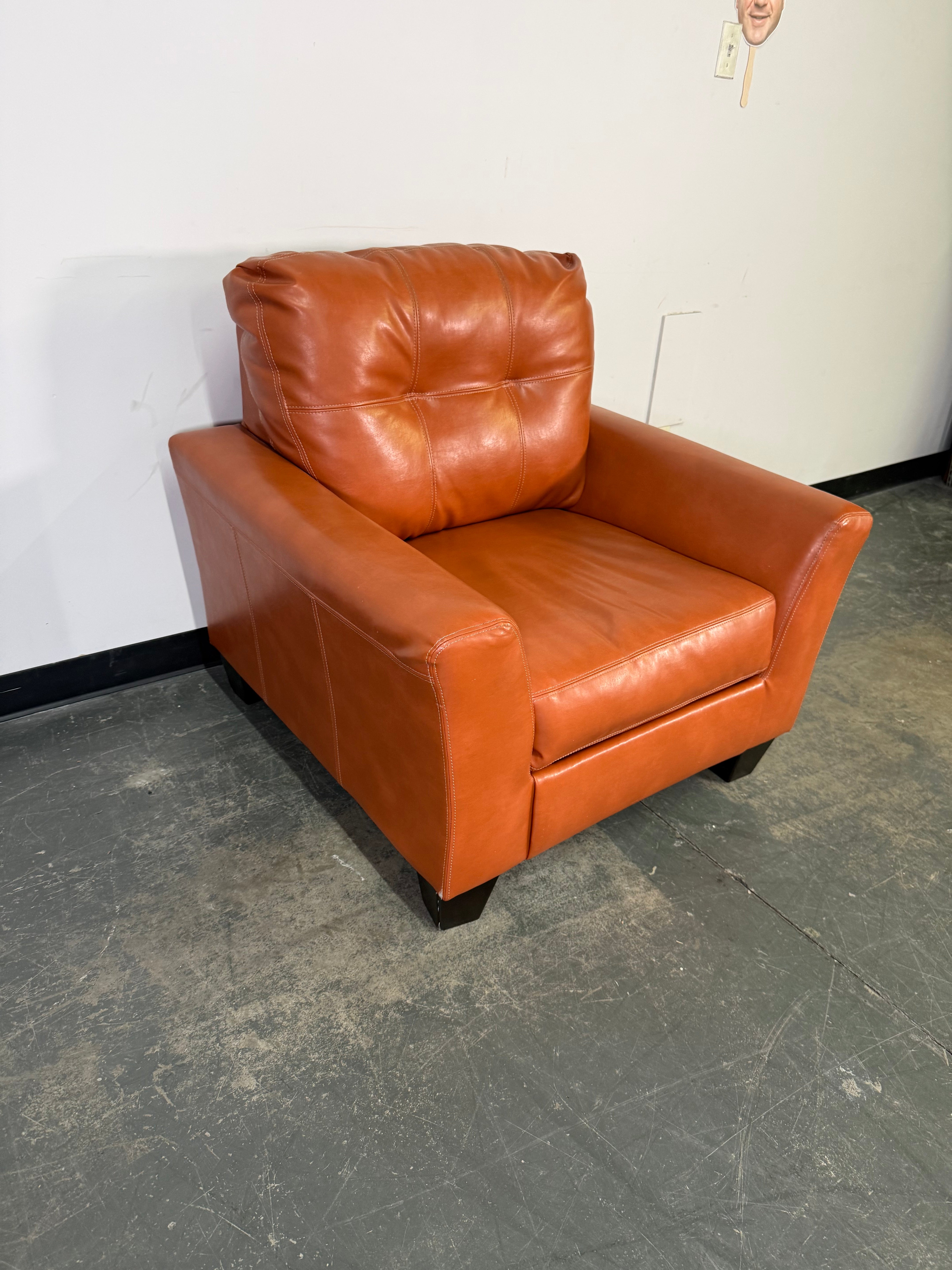 Burnt Orange Accent Chair