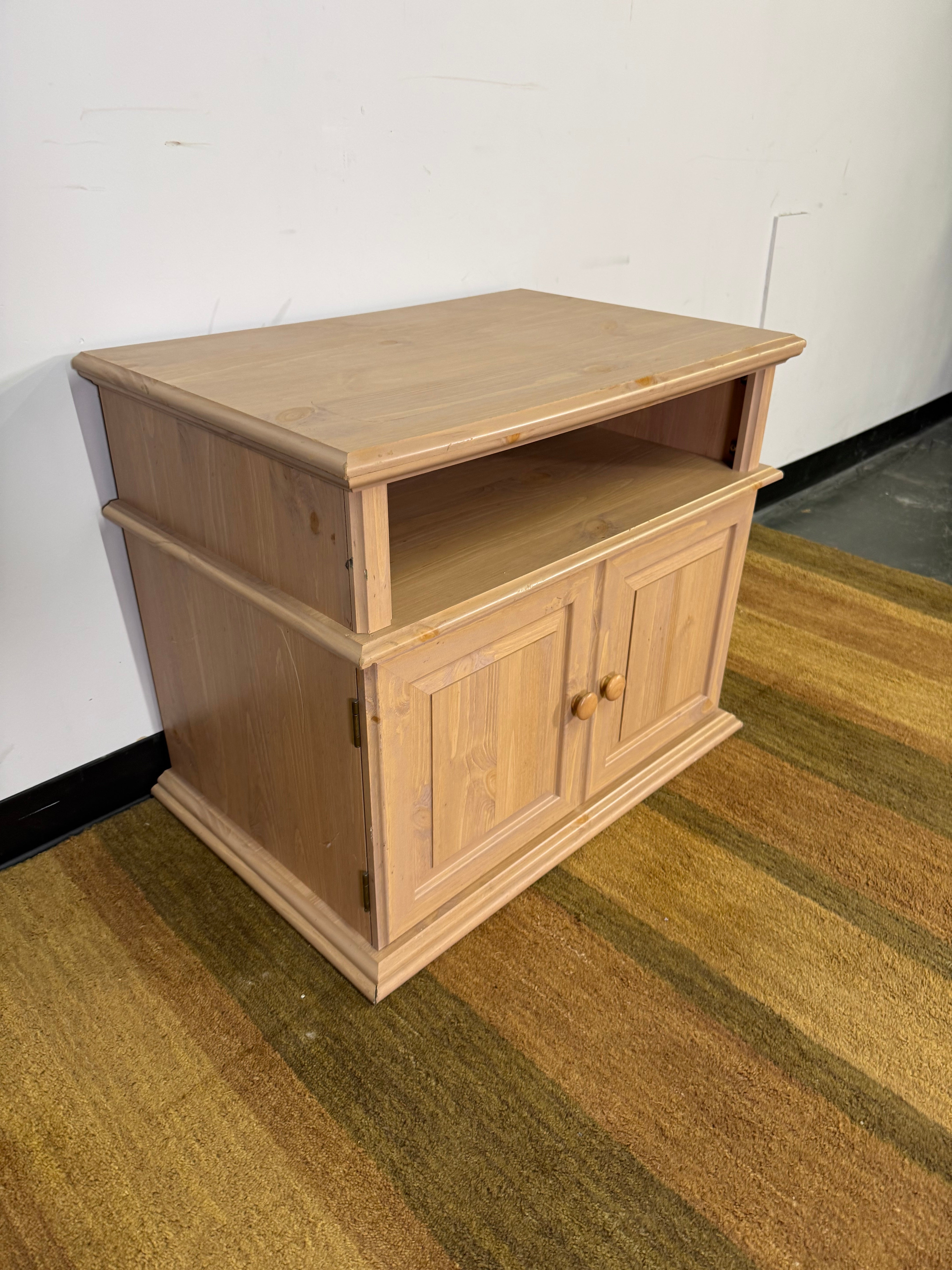 Pine Storage Cabinet / TV Stand