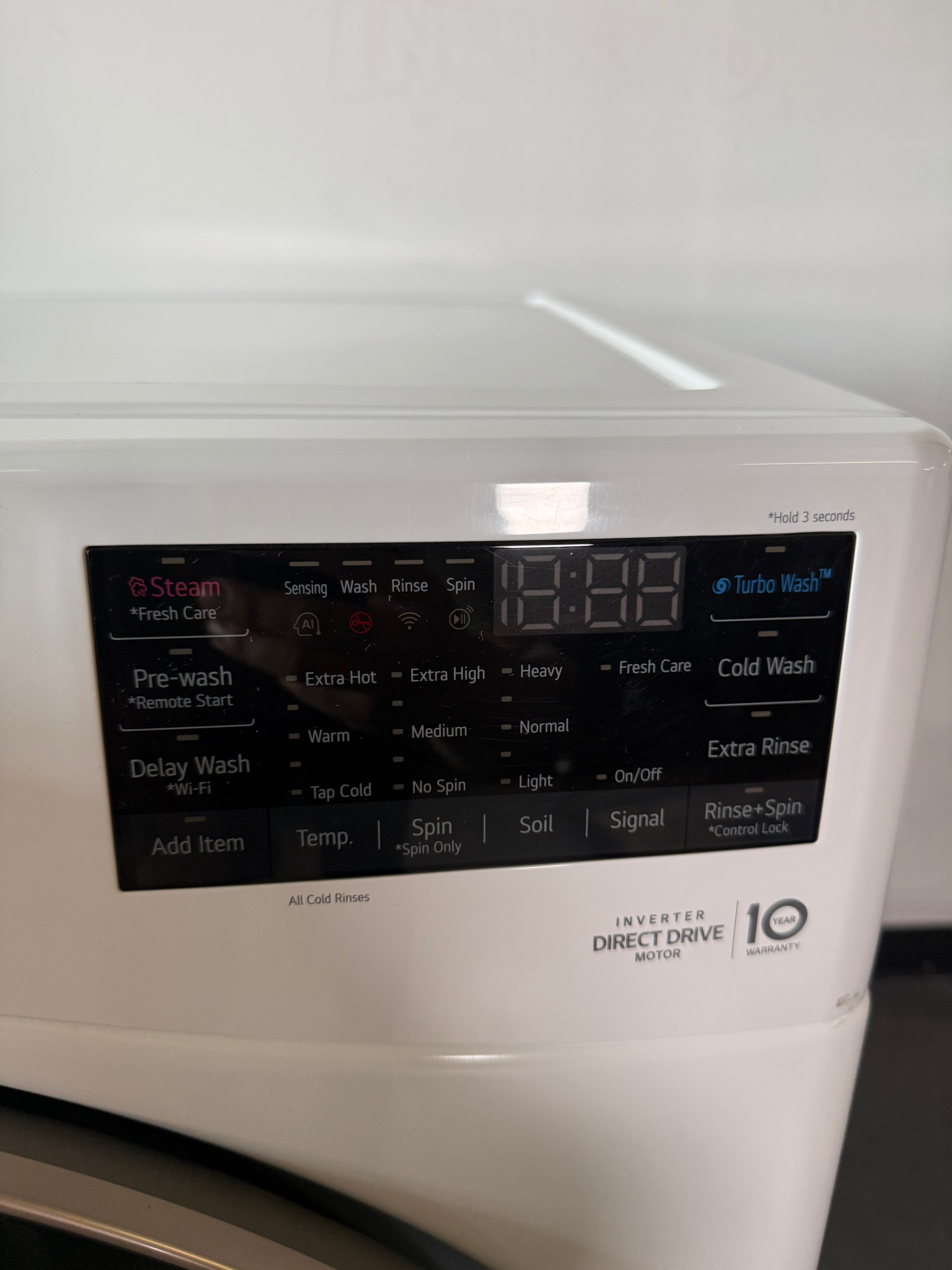 LG ThinQ Front-Load Washer & Dryer Set