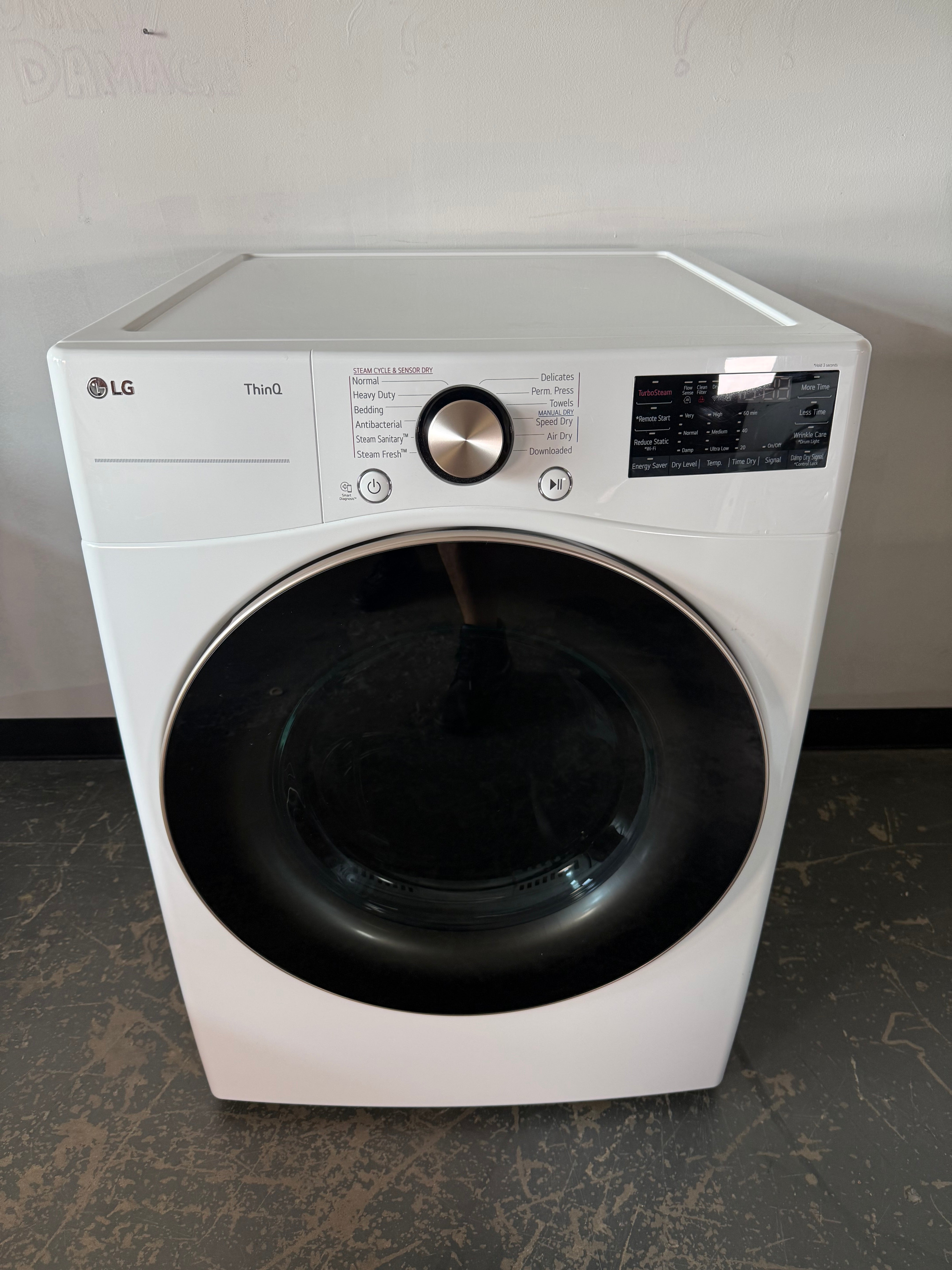LG ThinQ Front-Load Washer & Dryer Set
