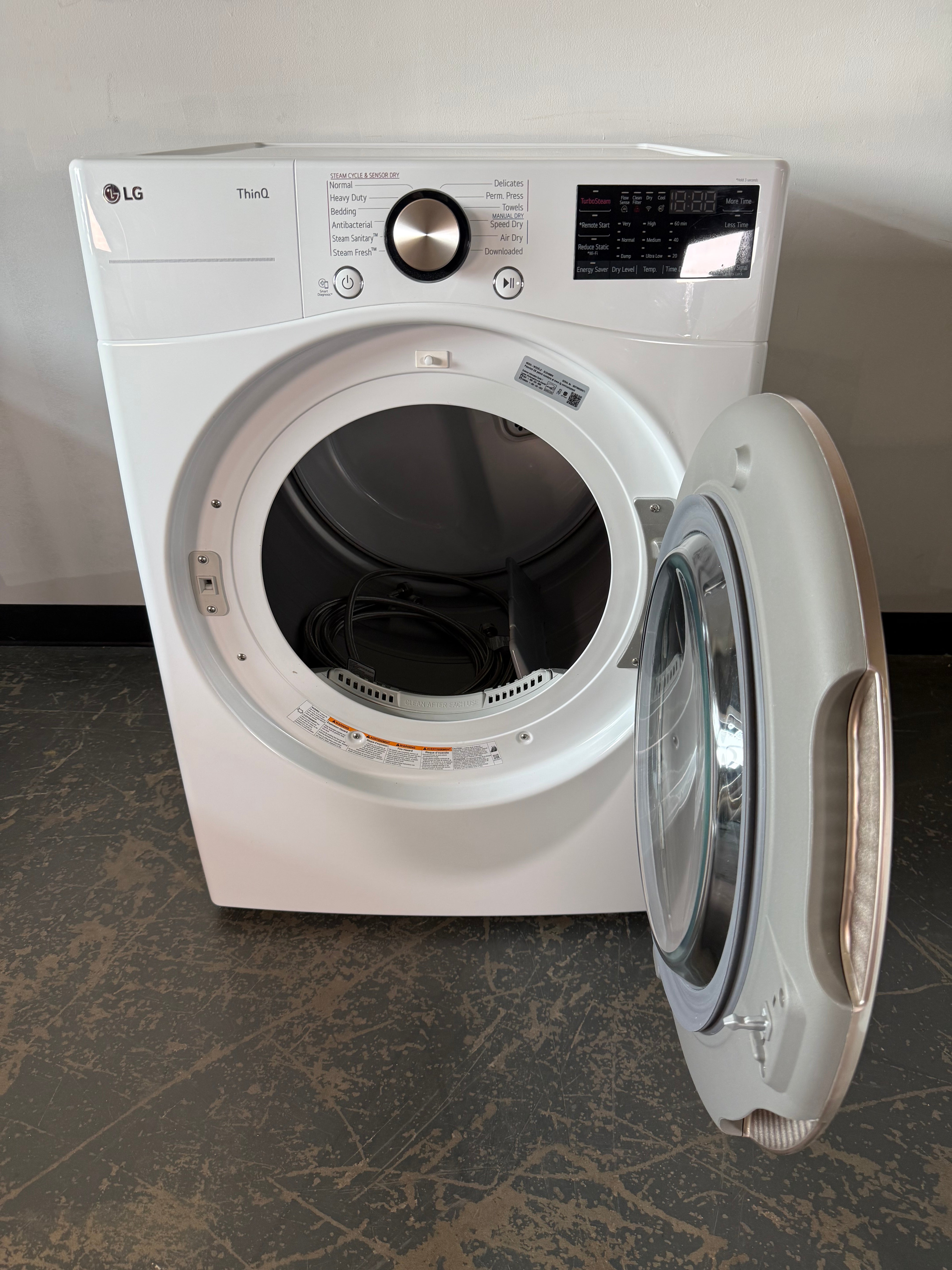 LG ThinQ Front-Load Washer & Dryer Set
