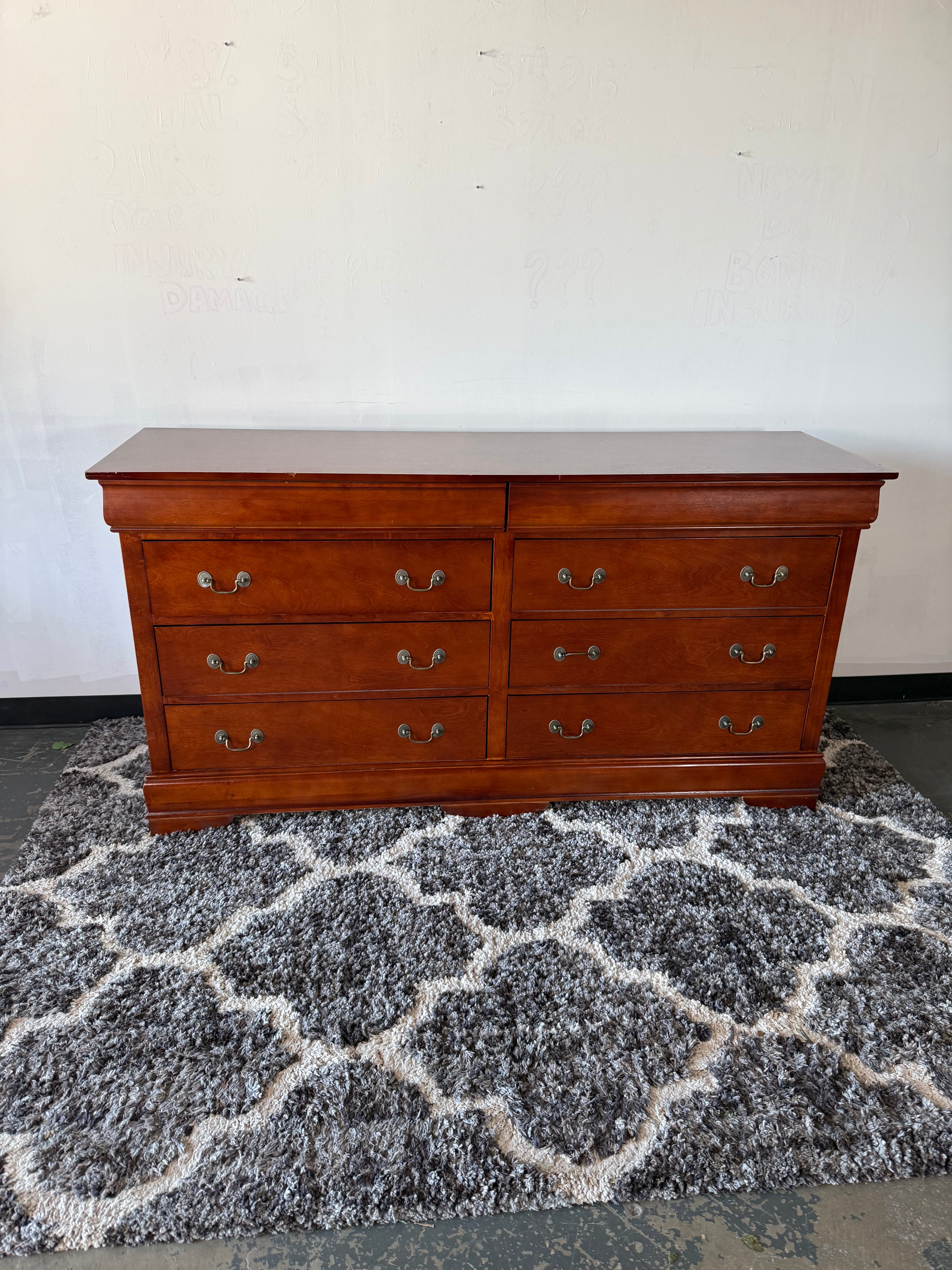Louis Philippe Style Cherry Dresser