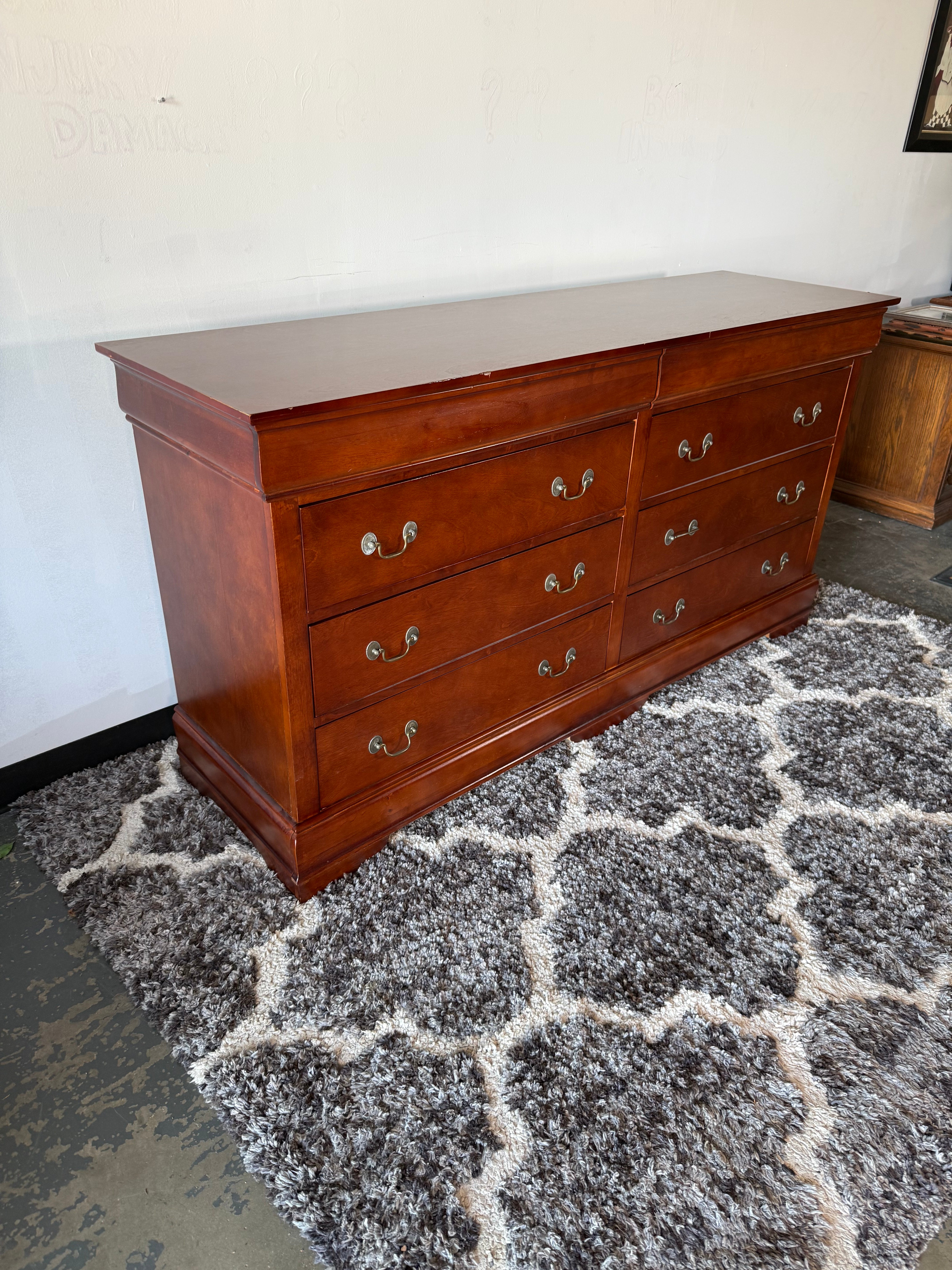 Louis Philippe Style Cherry Dresser