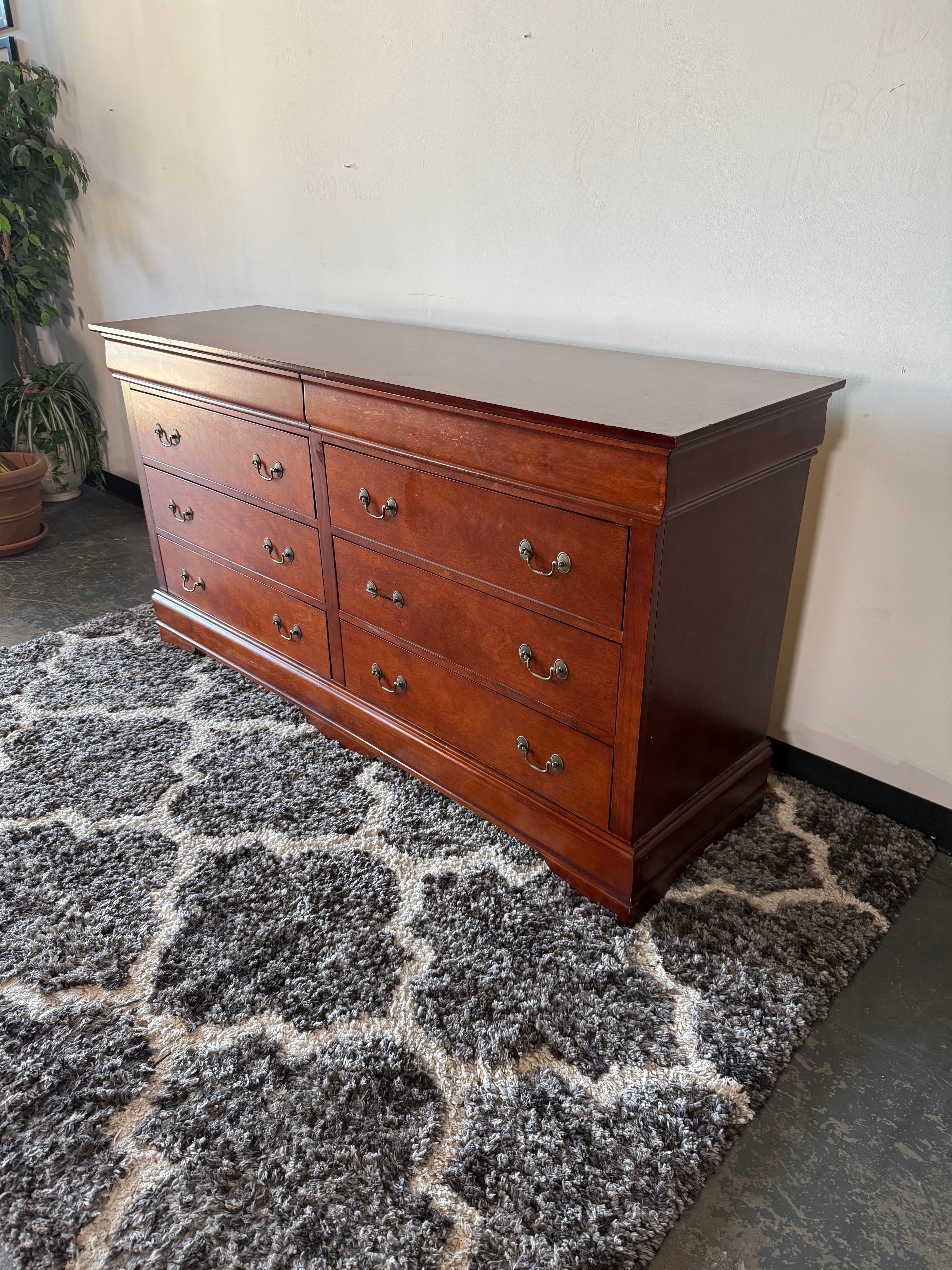 Louis Philippe Style Cherry Dresser