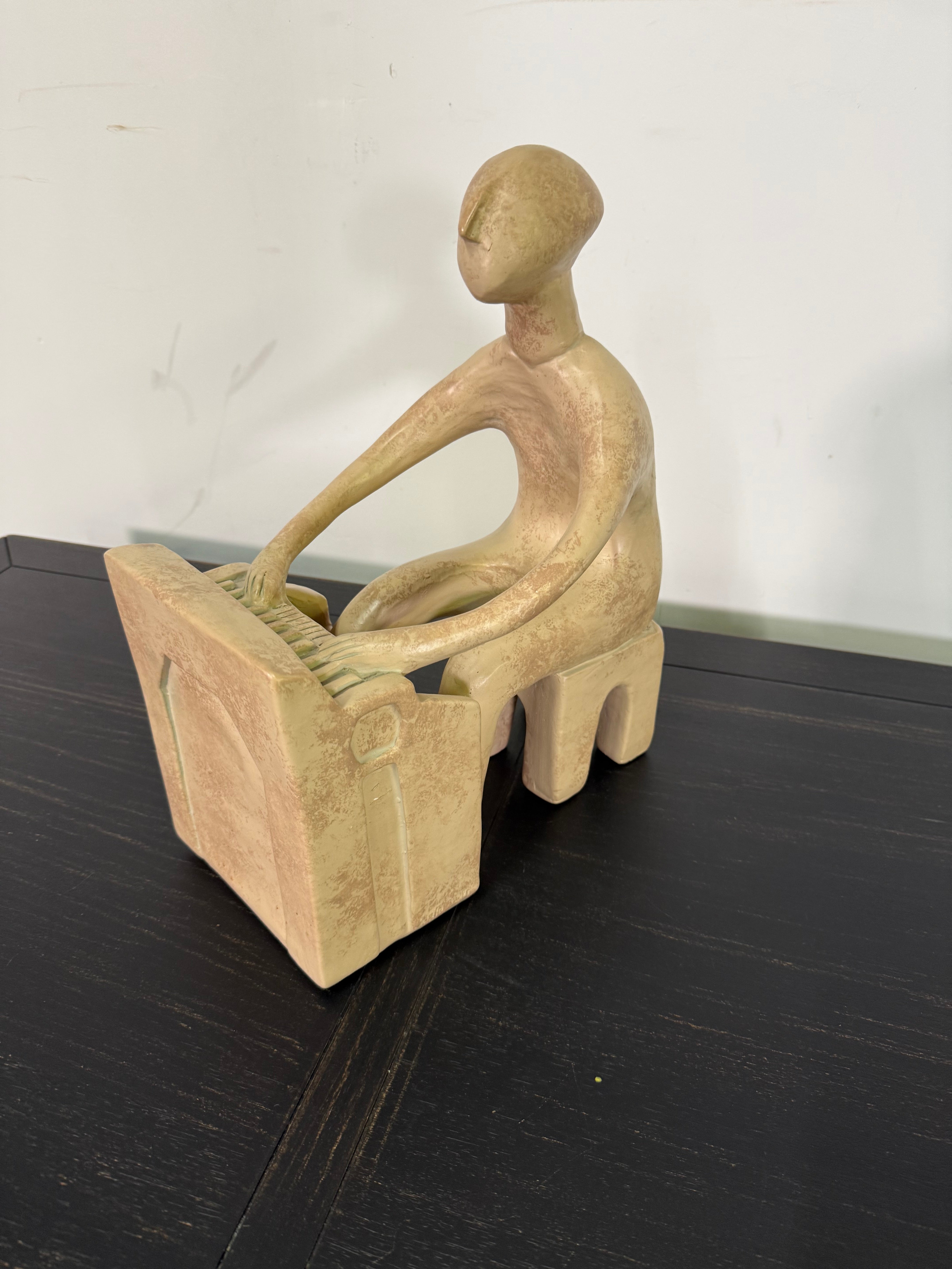 Modernist “Piano Man” Sculpture