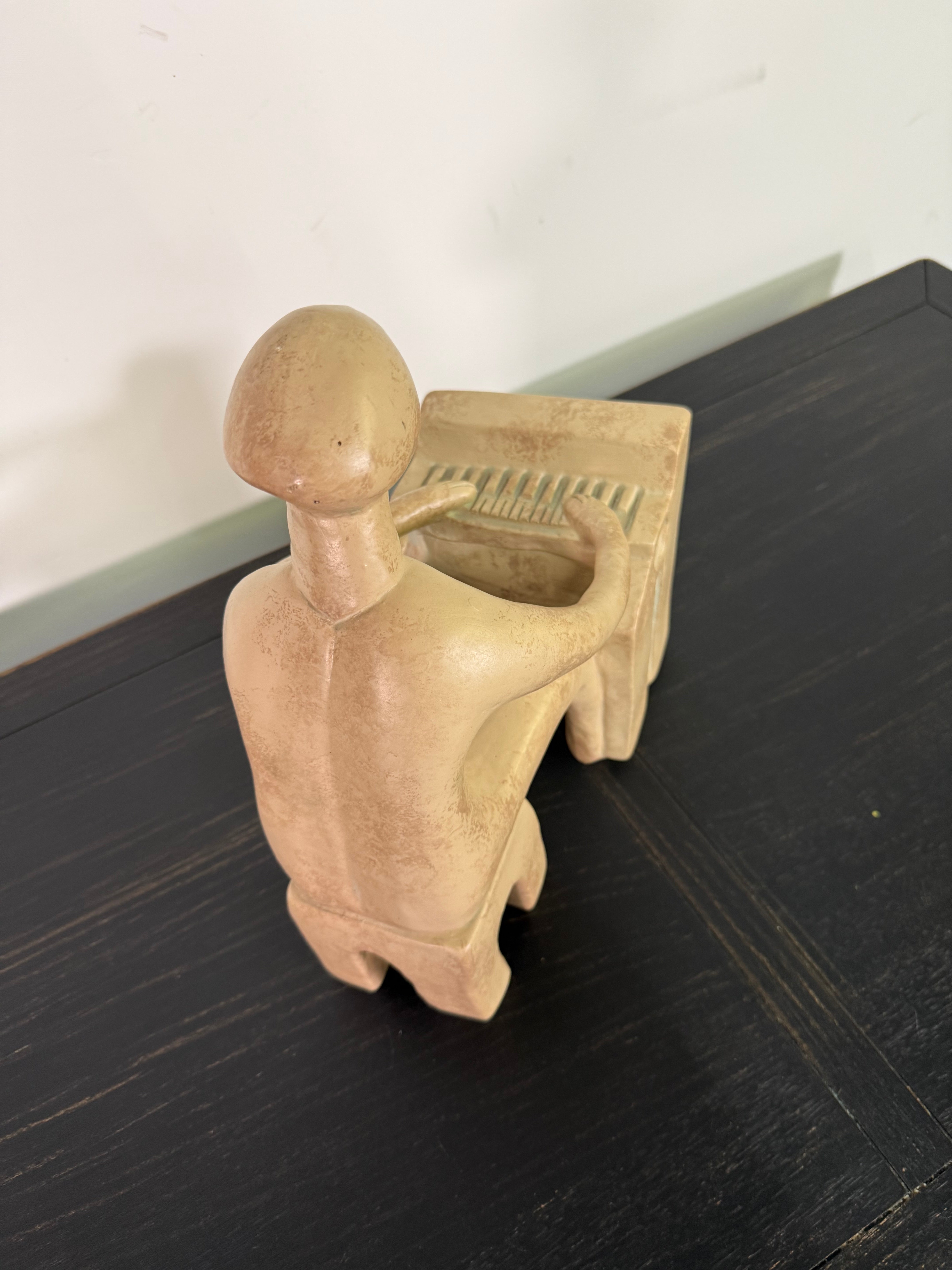 Modernist “Piano Man” Sculpture