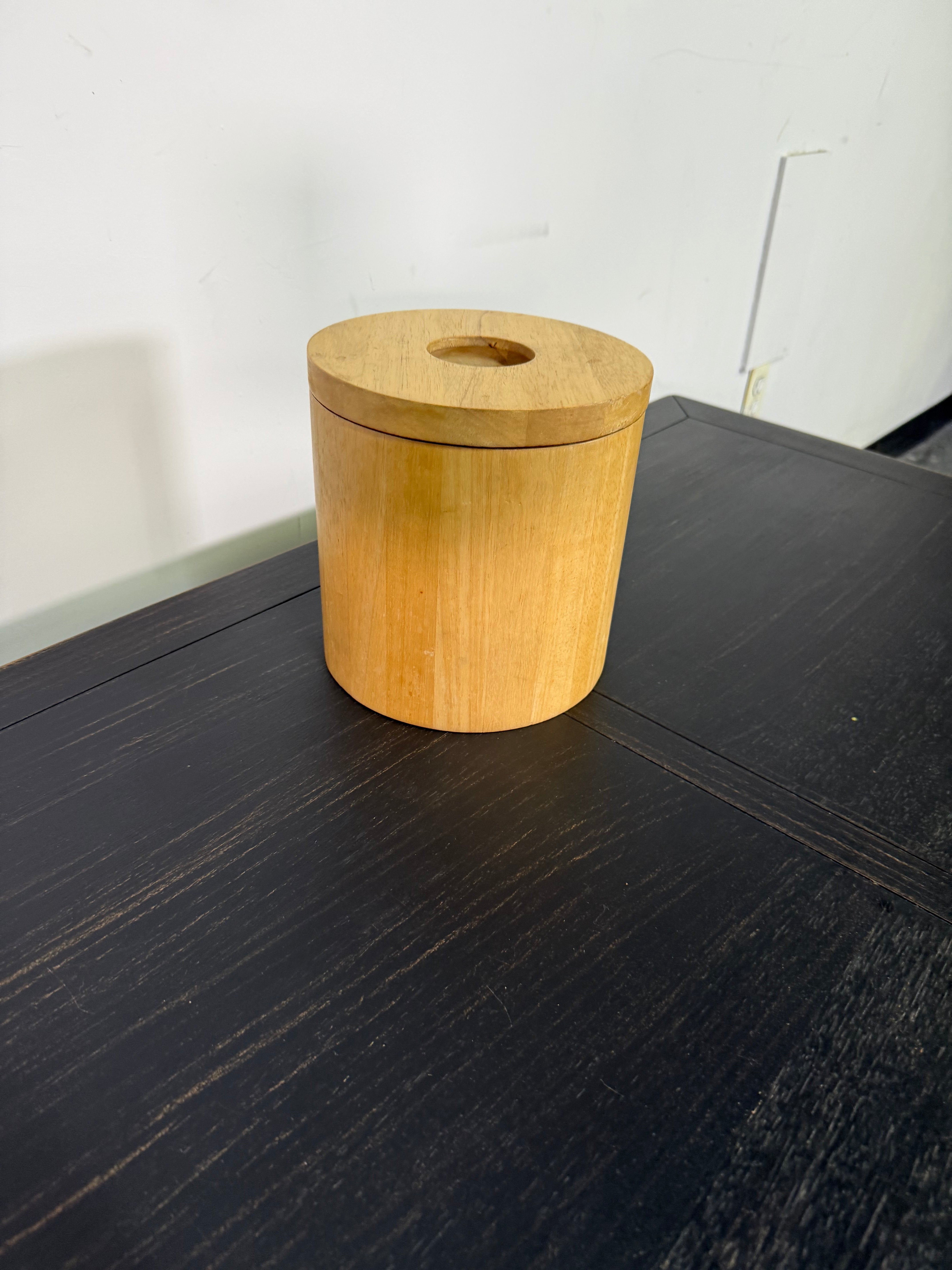 Vintage Wooden Ice Bucket