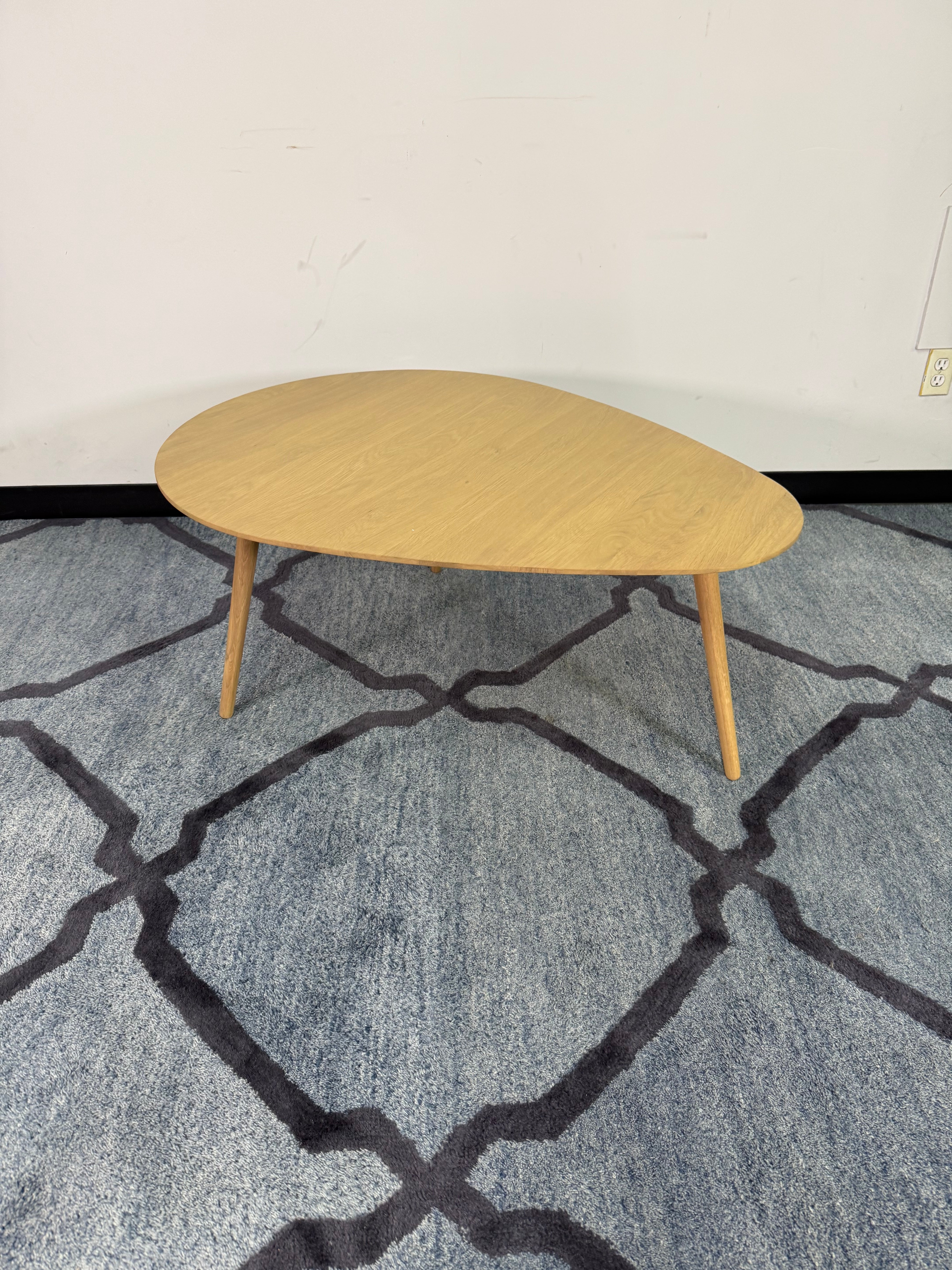 Article “Amoeba” White Oak Coffee Table