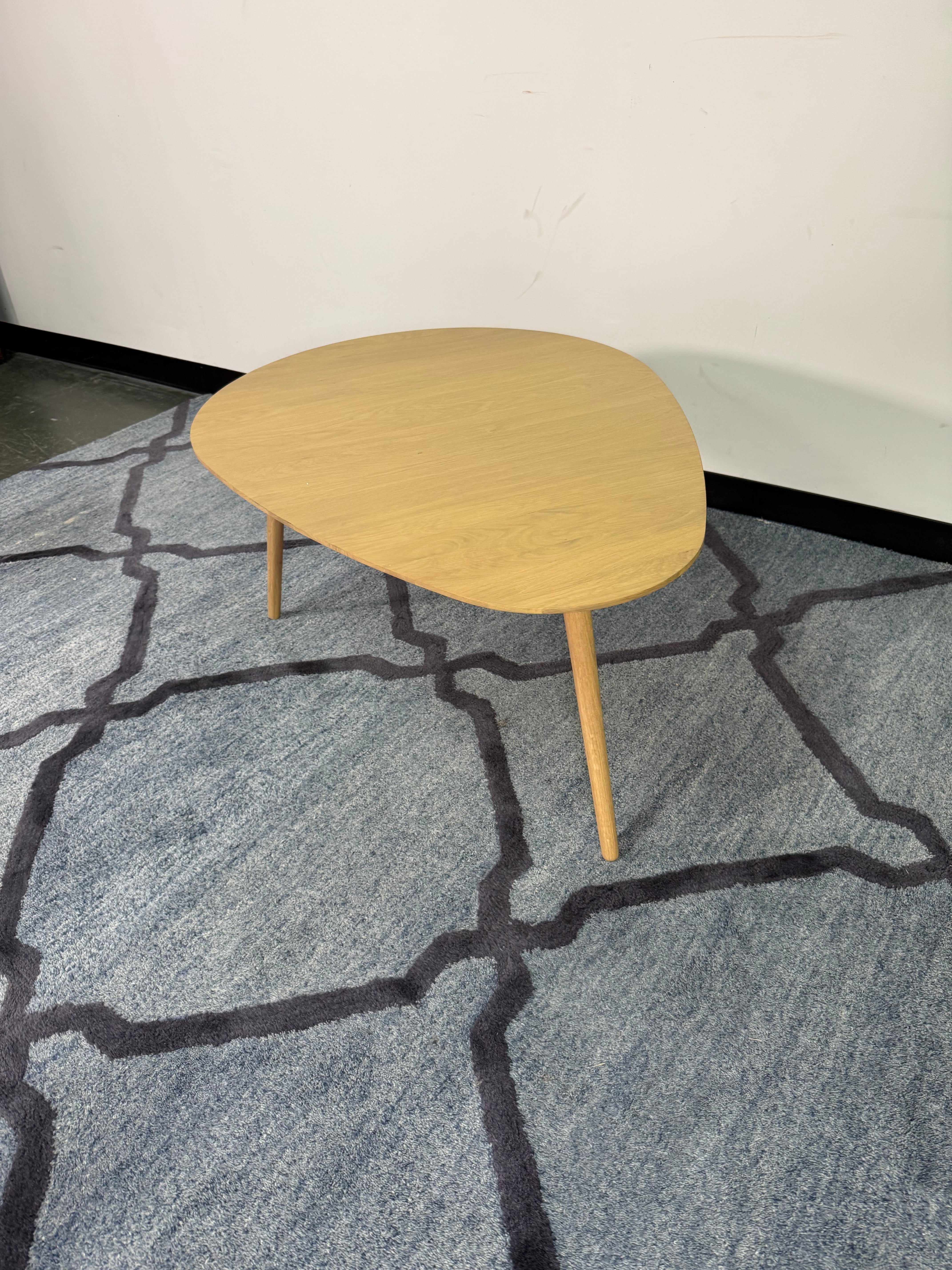Article “Amoeba” White Oak Coffee Table