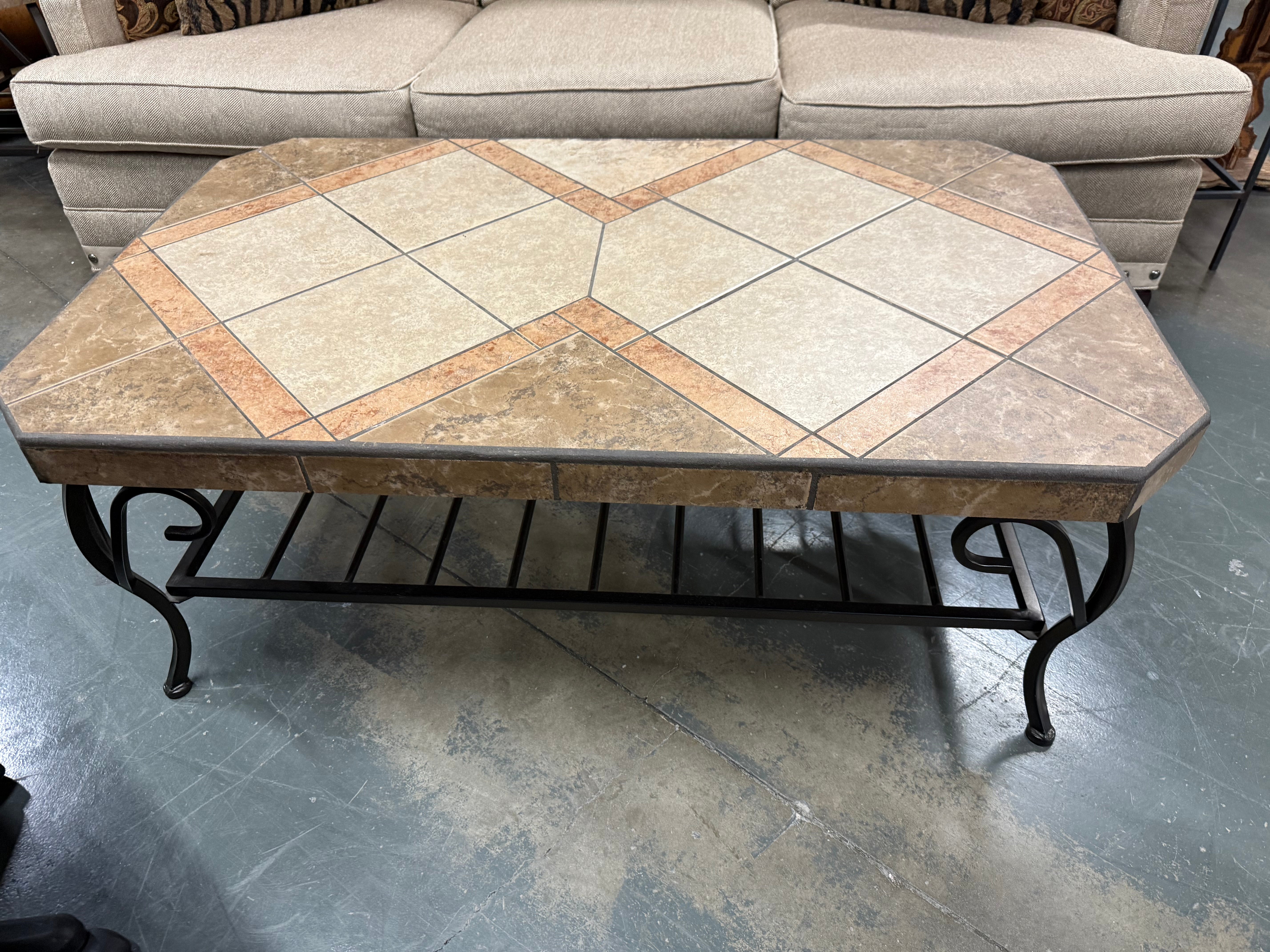 🪨 Stone-Top Coffee Table & End Table Set — Sturdy, Stylish, Built to Last