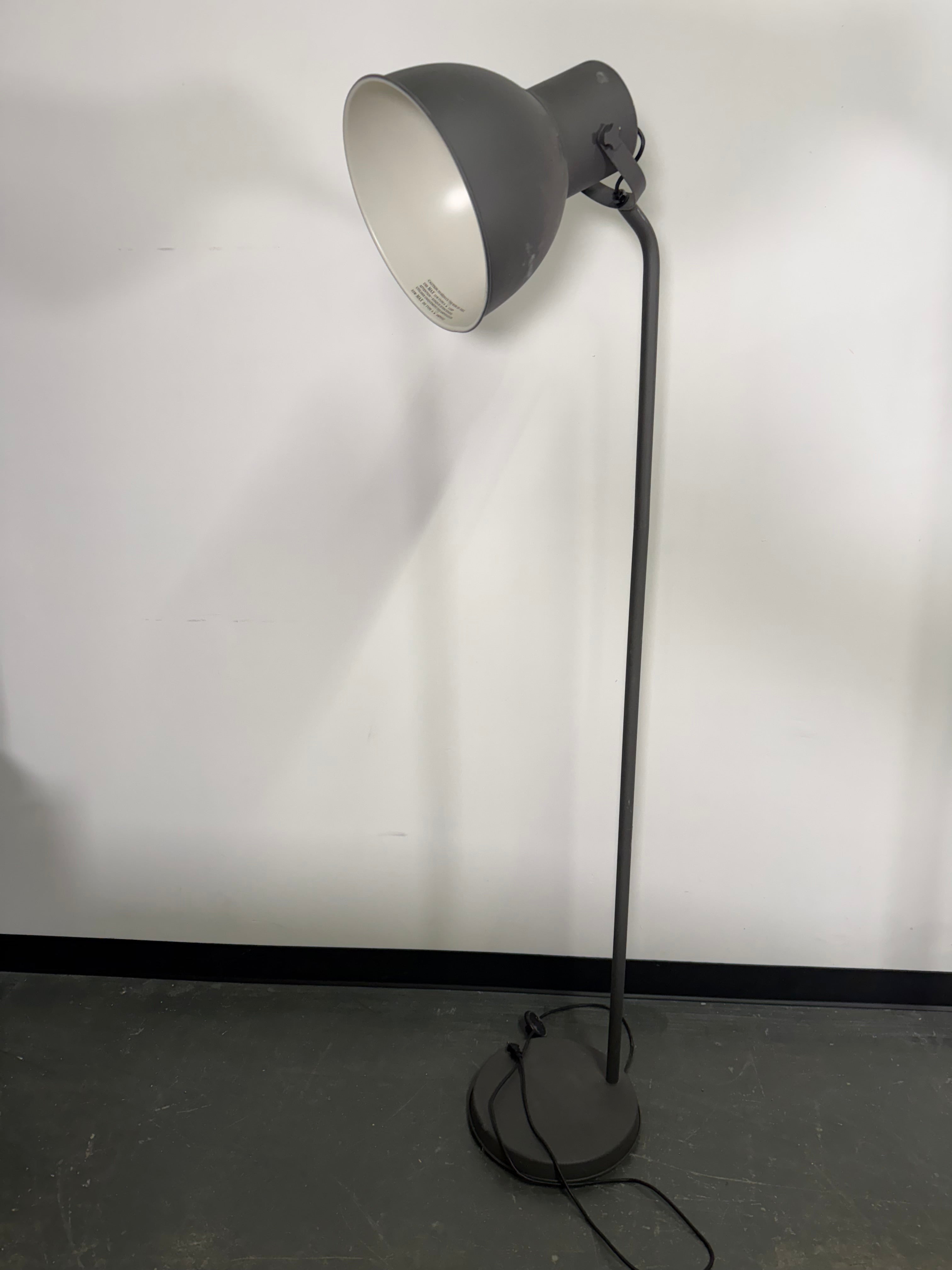 Rustic Black Floor Lamps (Set of 2)