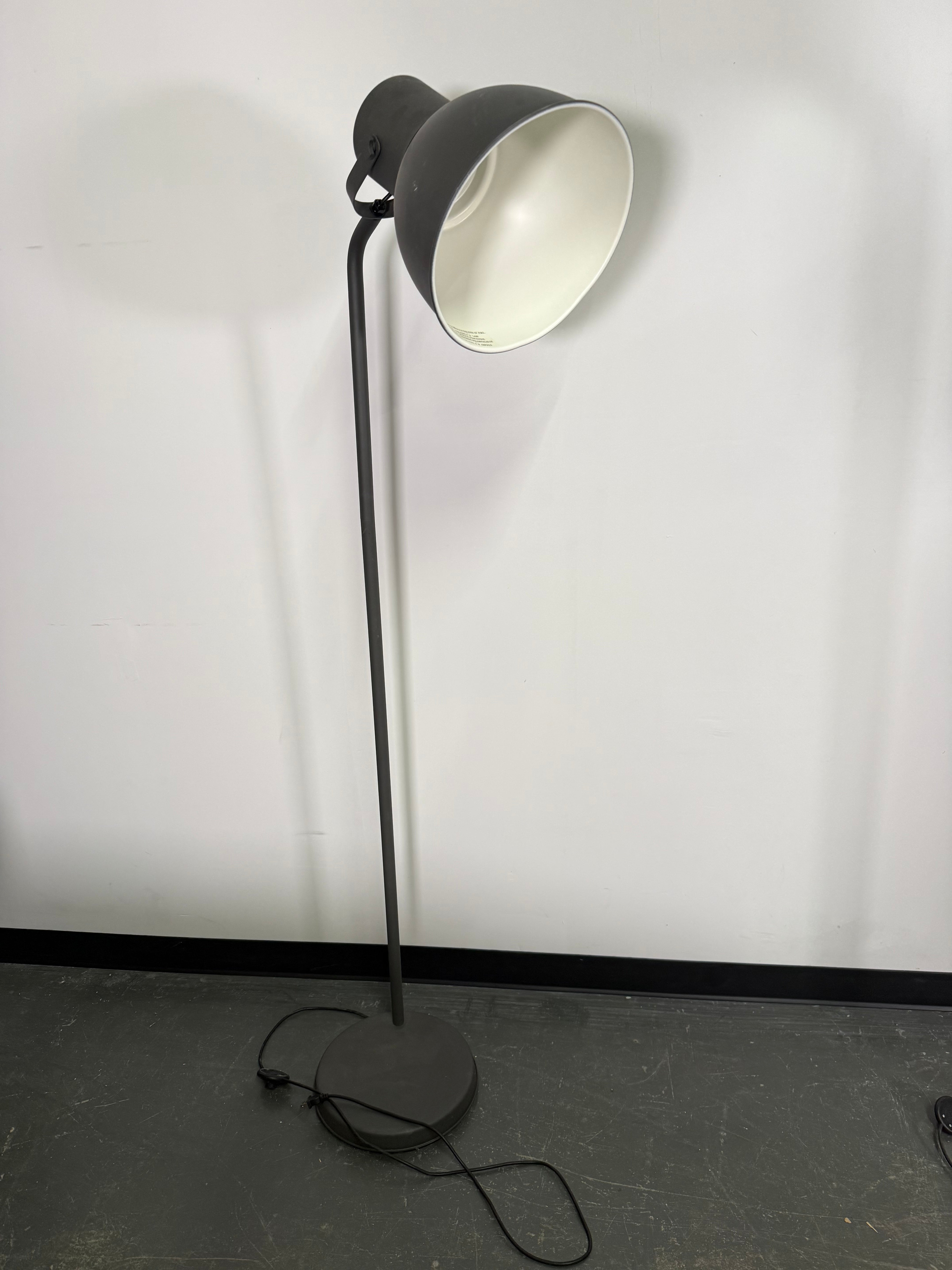 Rustic Black Floor Lamps (Set of 2)